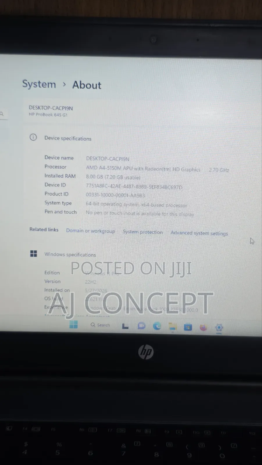 Laptop HP ProBook 645 G1 8GB AMD A4 HDD 500GB