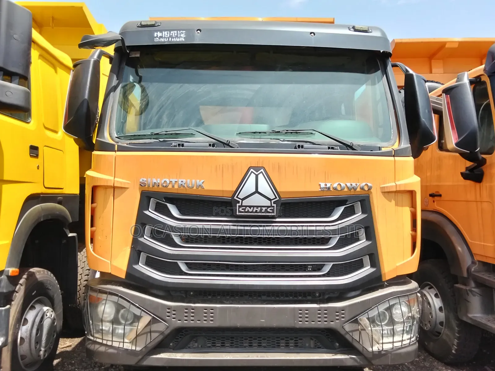 Howo Dump Truck 2022 Orange