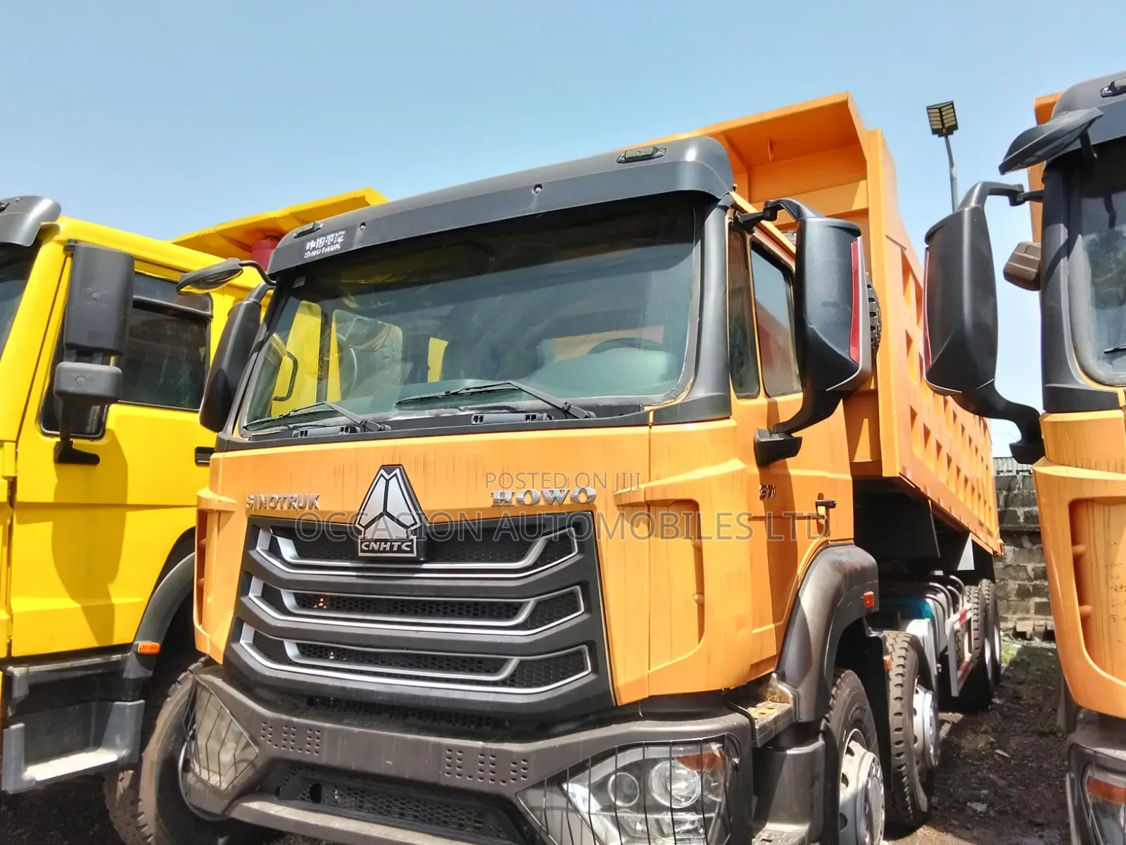 Howo Dump Truck 2022 Orange