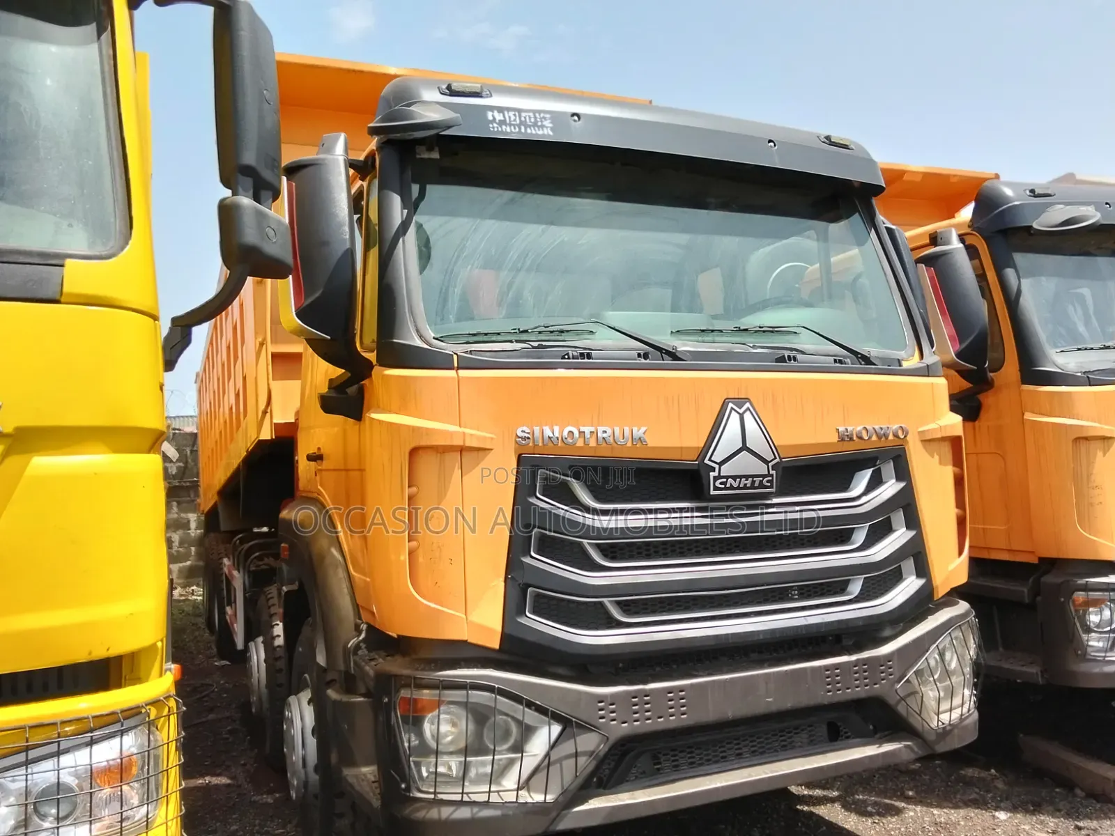 Howo Dump Truck 2022 Orange