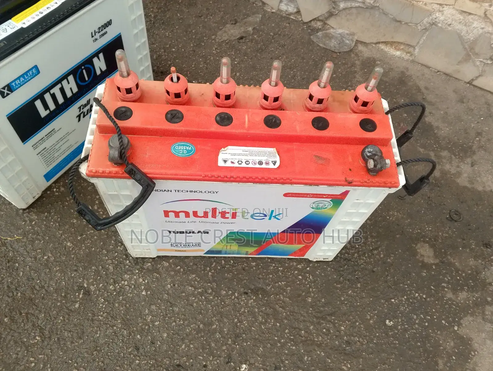 Fairly Used Tubular Inverter Batteries