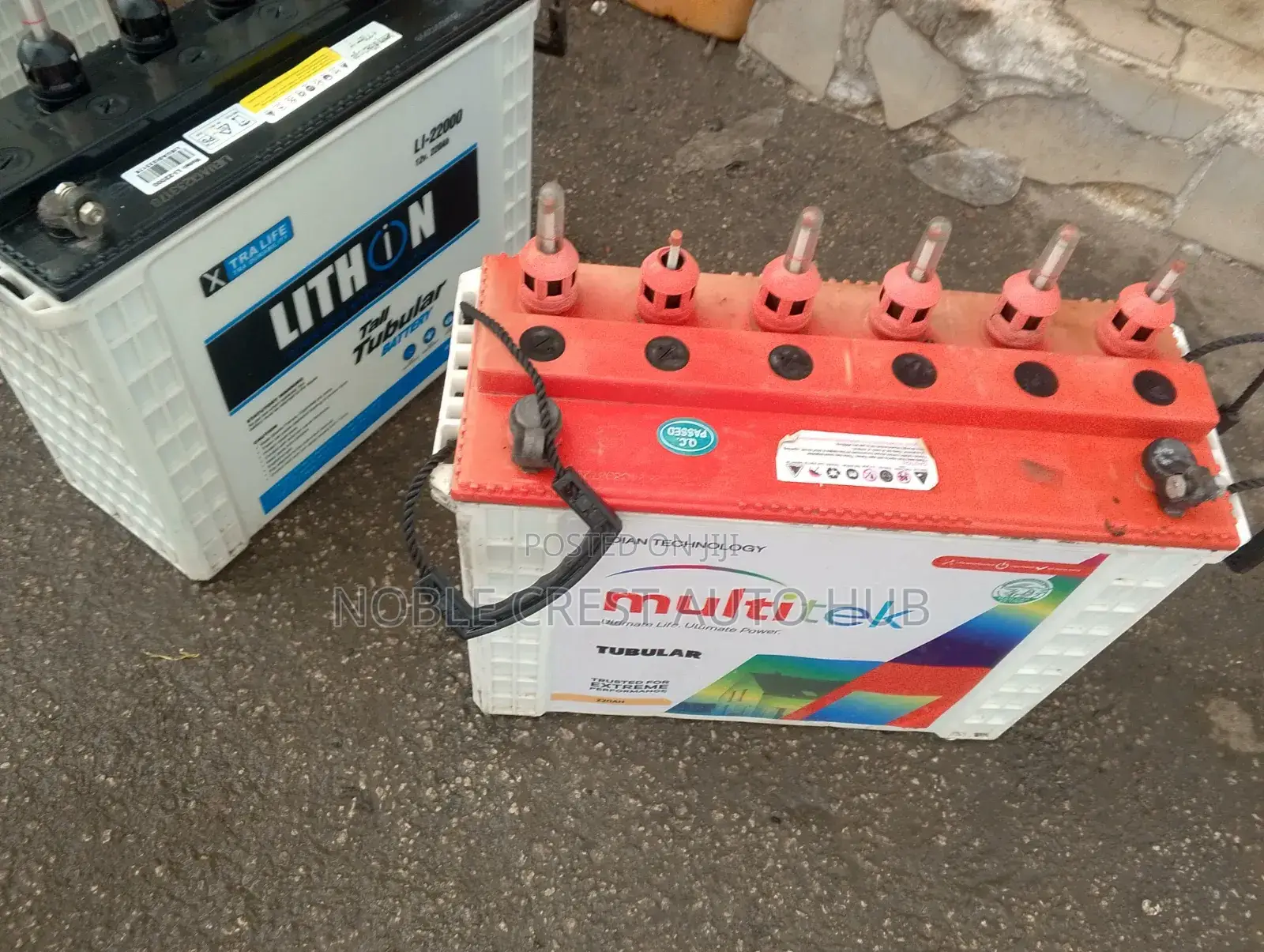 Fairly Used Tubular Inverter Batteries