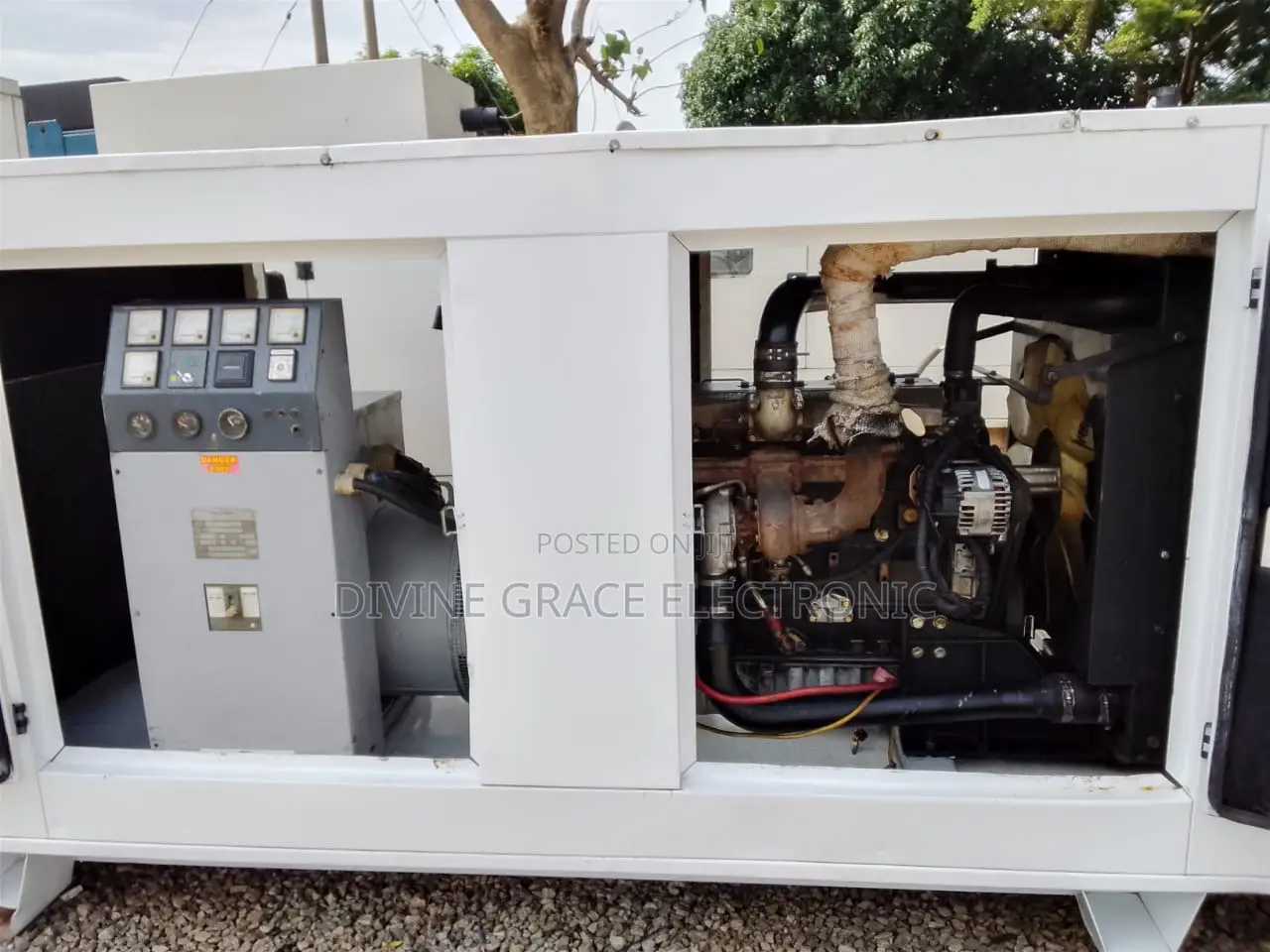 150kva Used Mikano Soundproof Generator /Stiil Very Intact