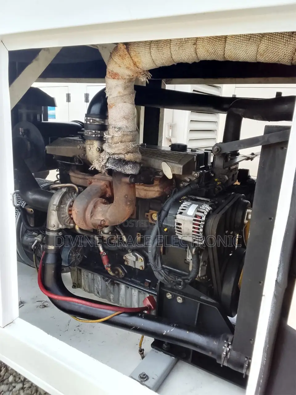 150kva Used Mikano Soundproof Generator /Stiil Very Intact