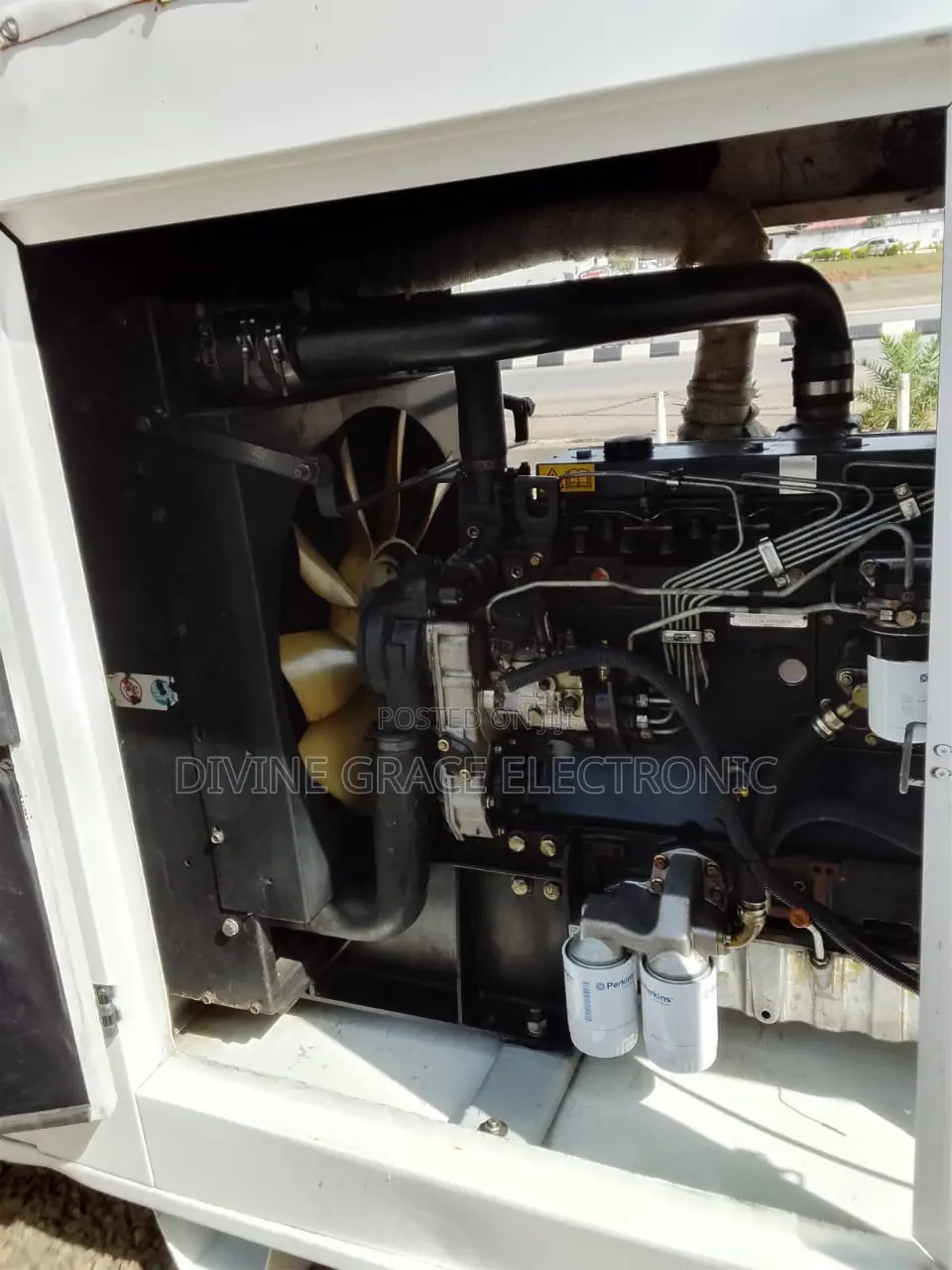 150kva Used Mikano Soundproof Generator /Stiil Very Intact