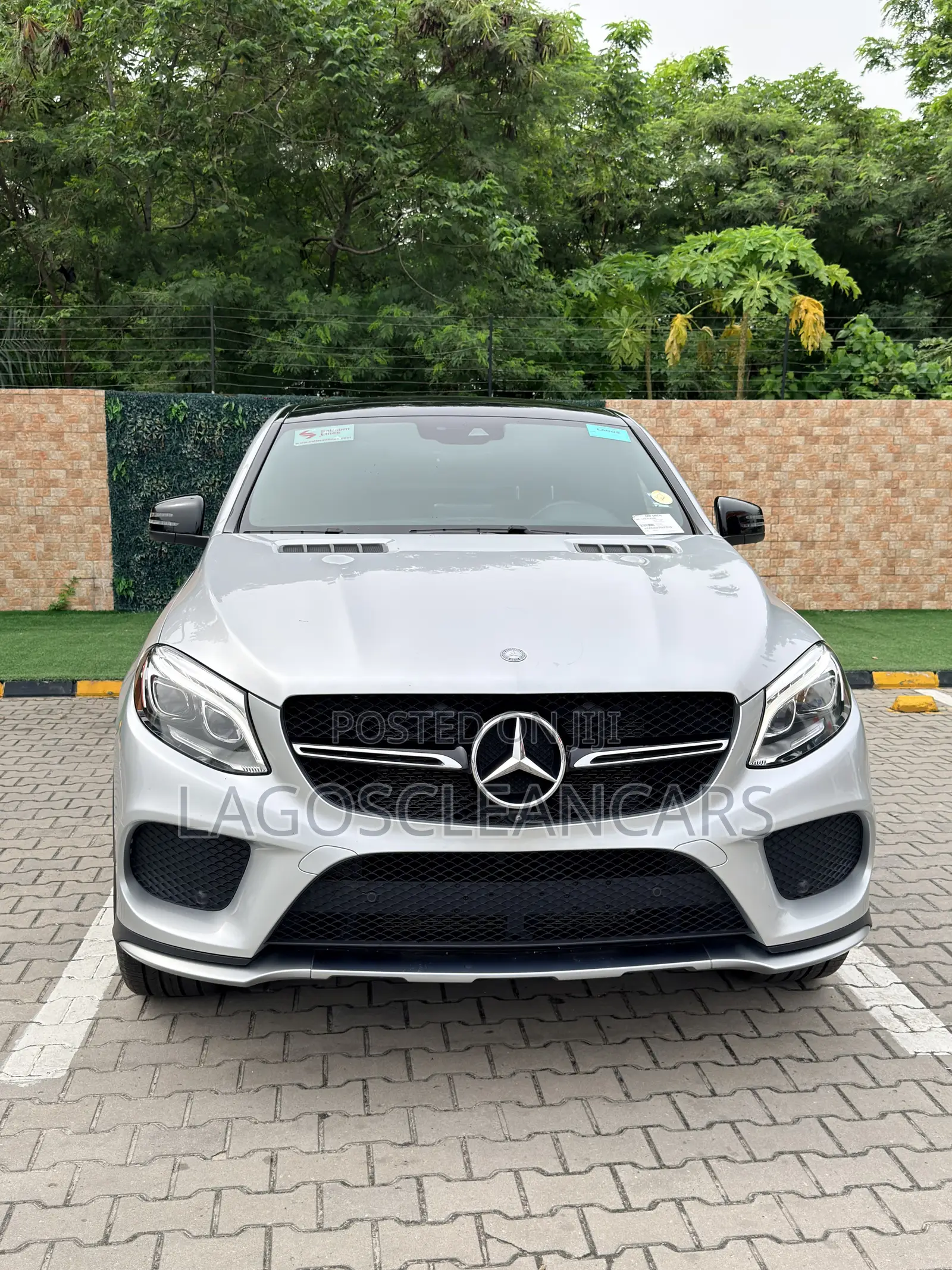 Mercedes-Benz GLE-Class AMG GLE 43 4MATIC 2017 Silver