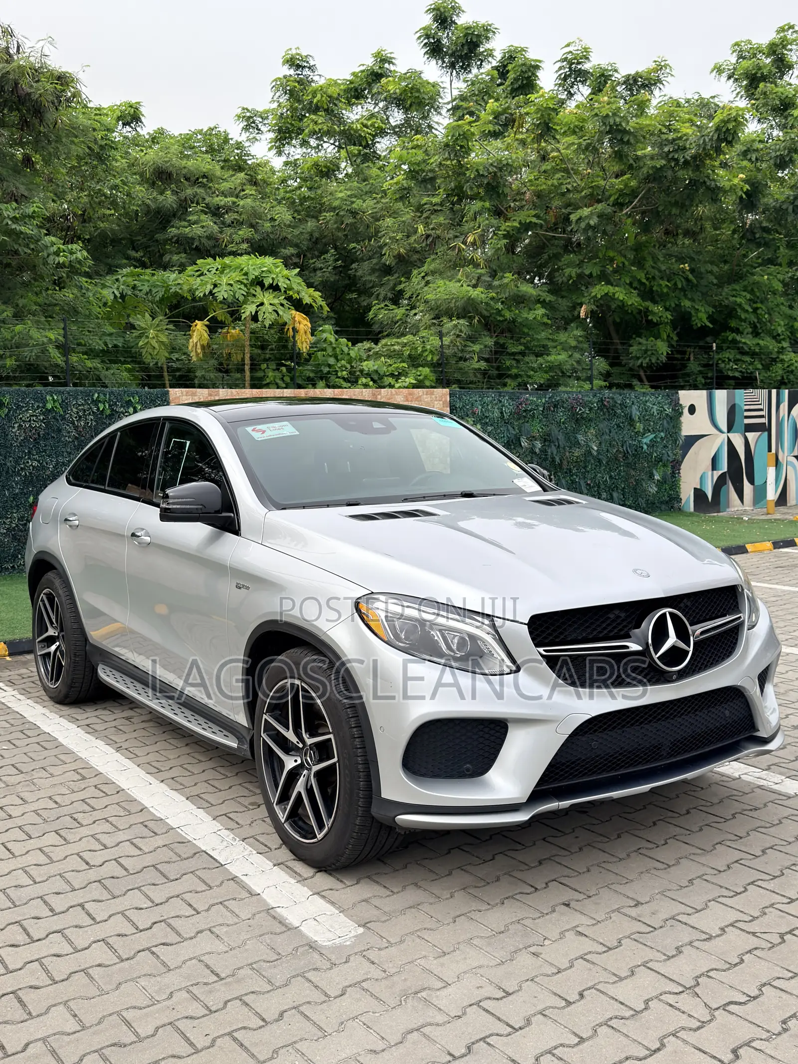 Mercedes-Benz GLE-Class AMG GLE 43 4MATIC 2017 Silver