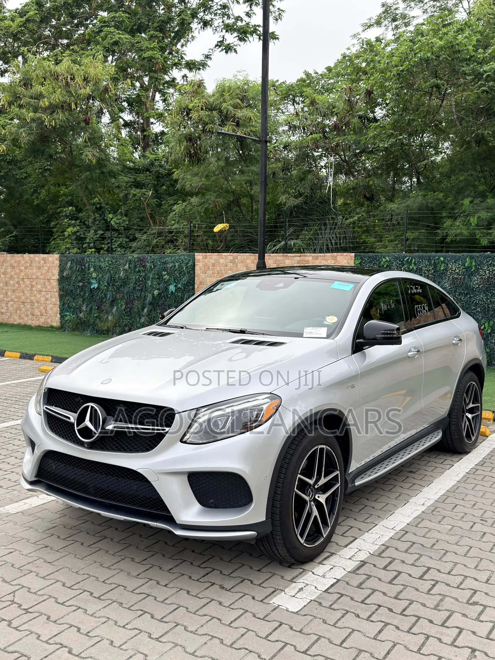 Mercedes-Benz GLE-Class AMG GLE 43 4MATIC 2017 Silver