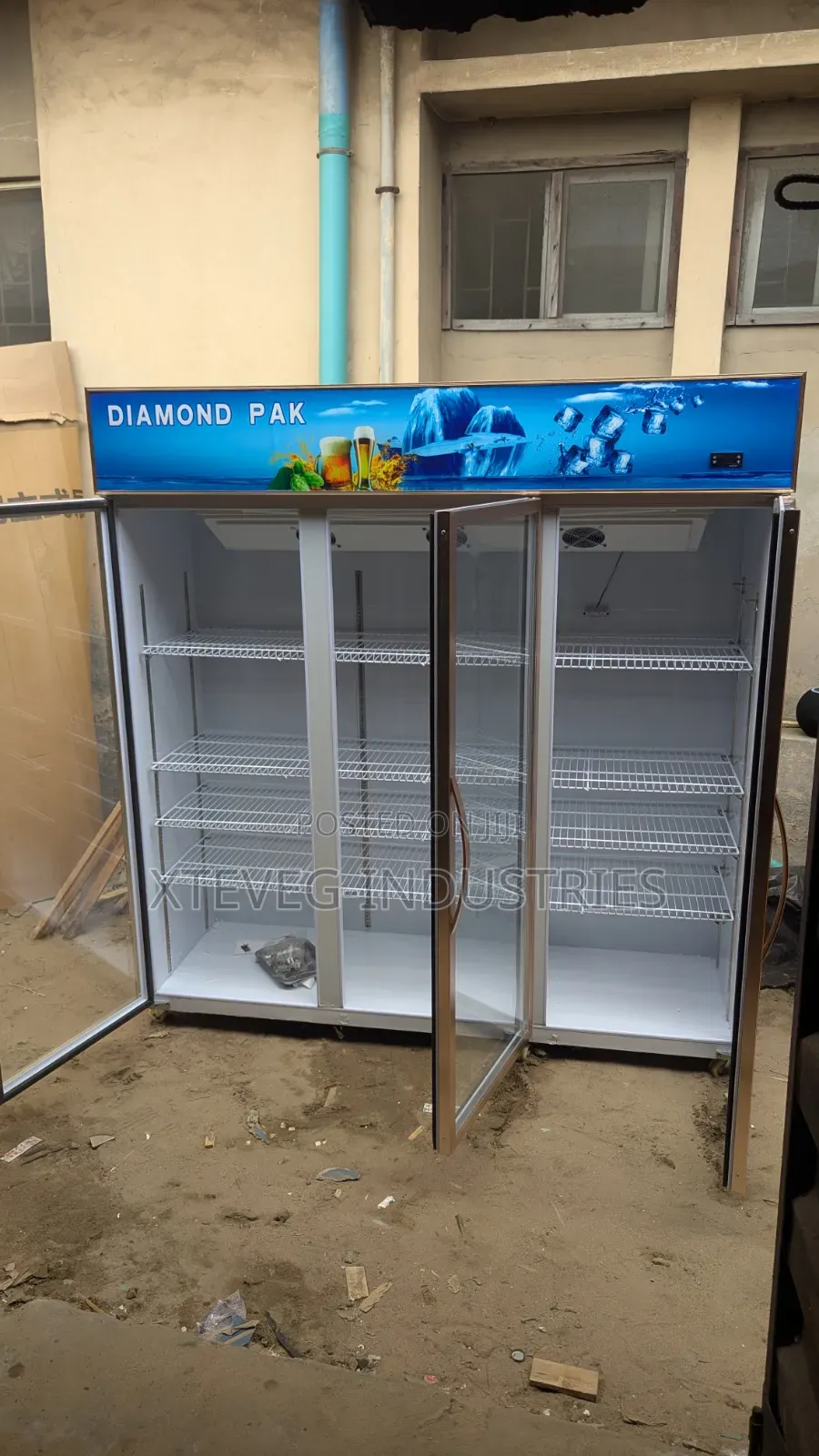 Commercial 3door Display Chiller