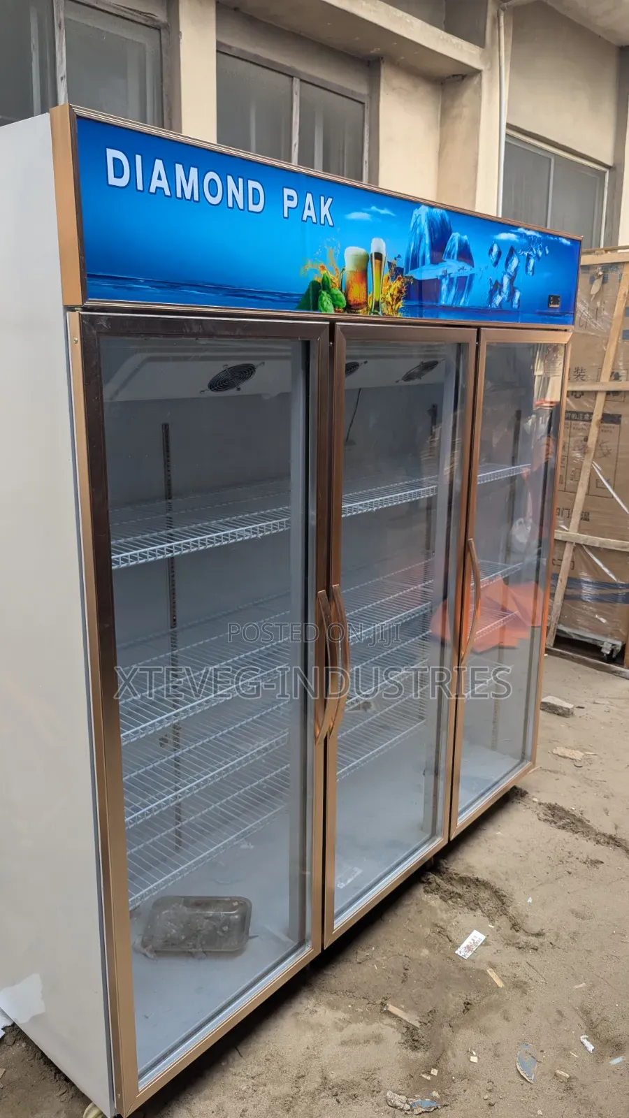 Commercial 3door Display Chiller