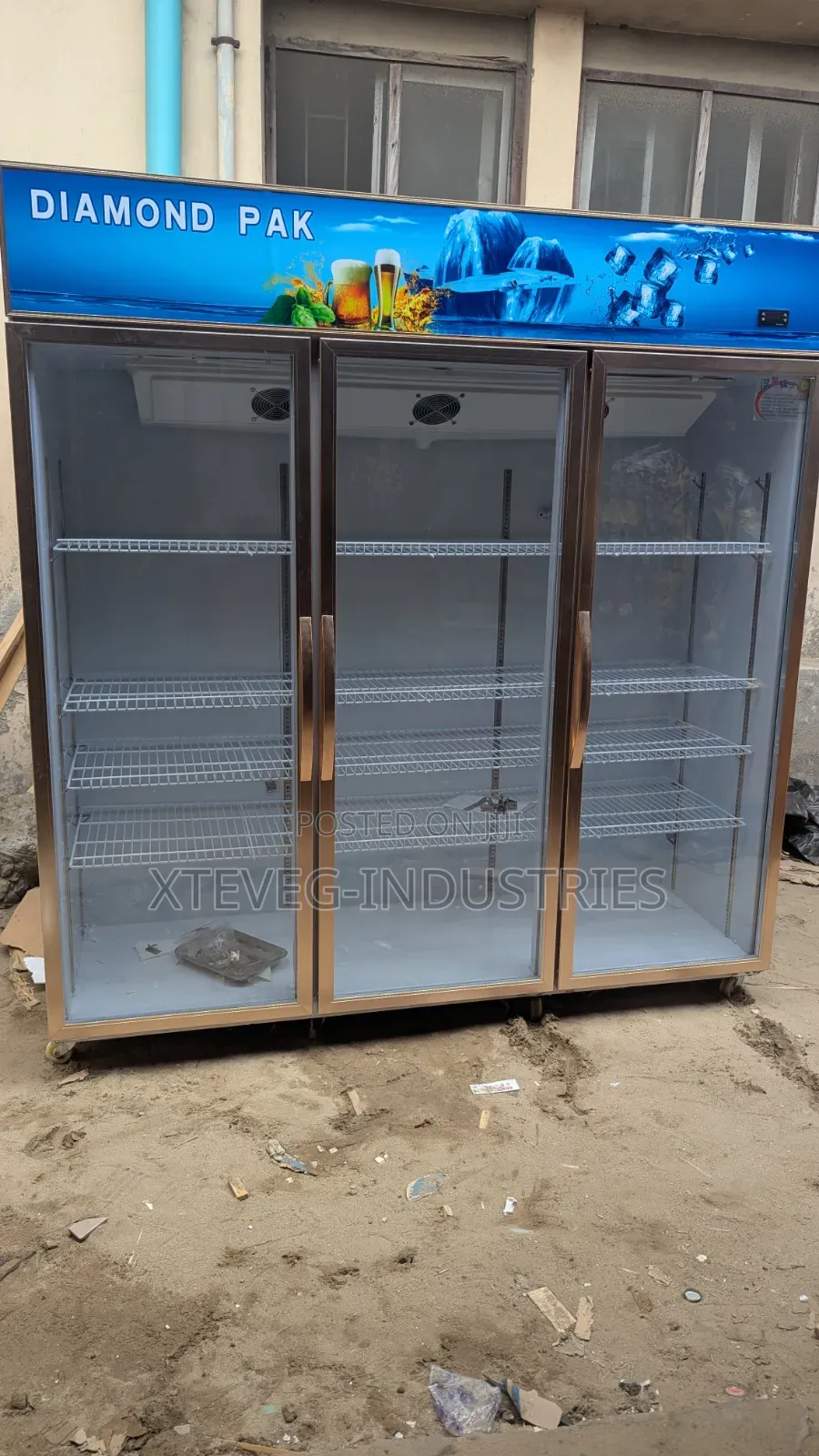Commercial 3door Display Chiller