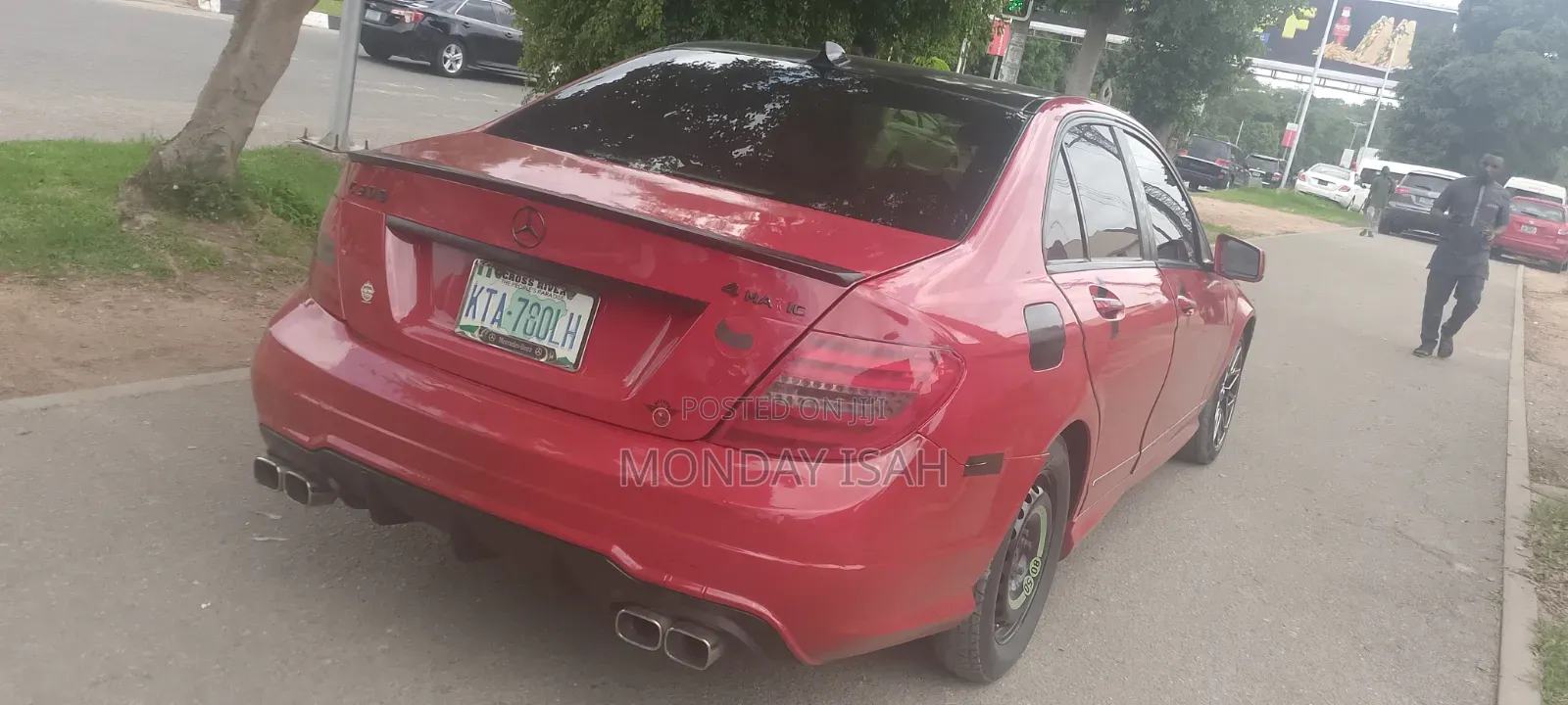 Mercedes-Benz C300 2013 Red