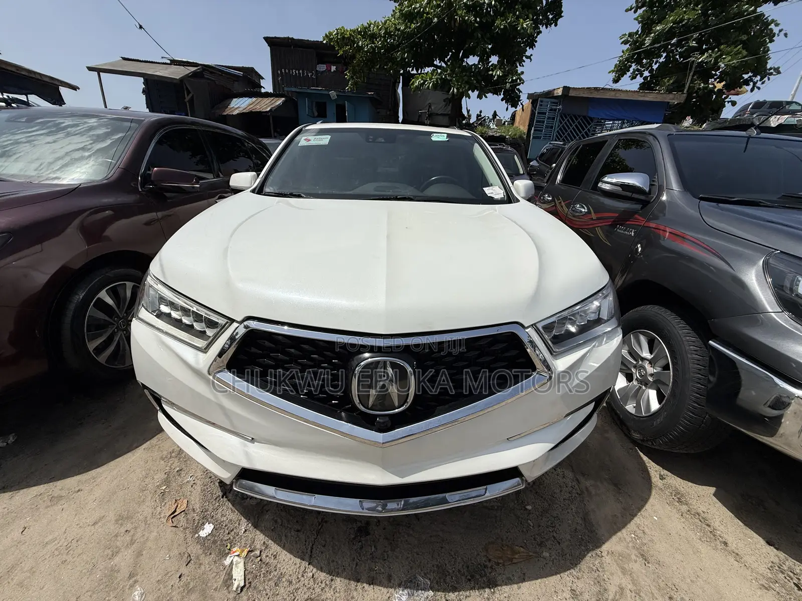 Acura MDX w/Advance & Ent. Pkgs SH-AWD 2018 White