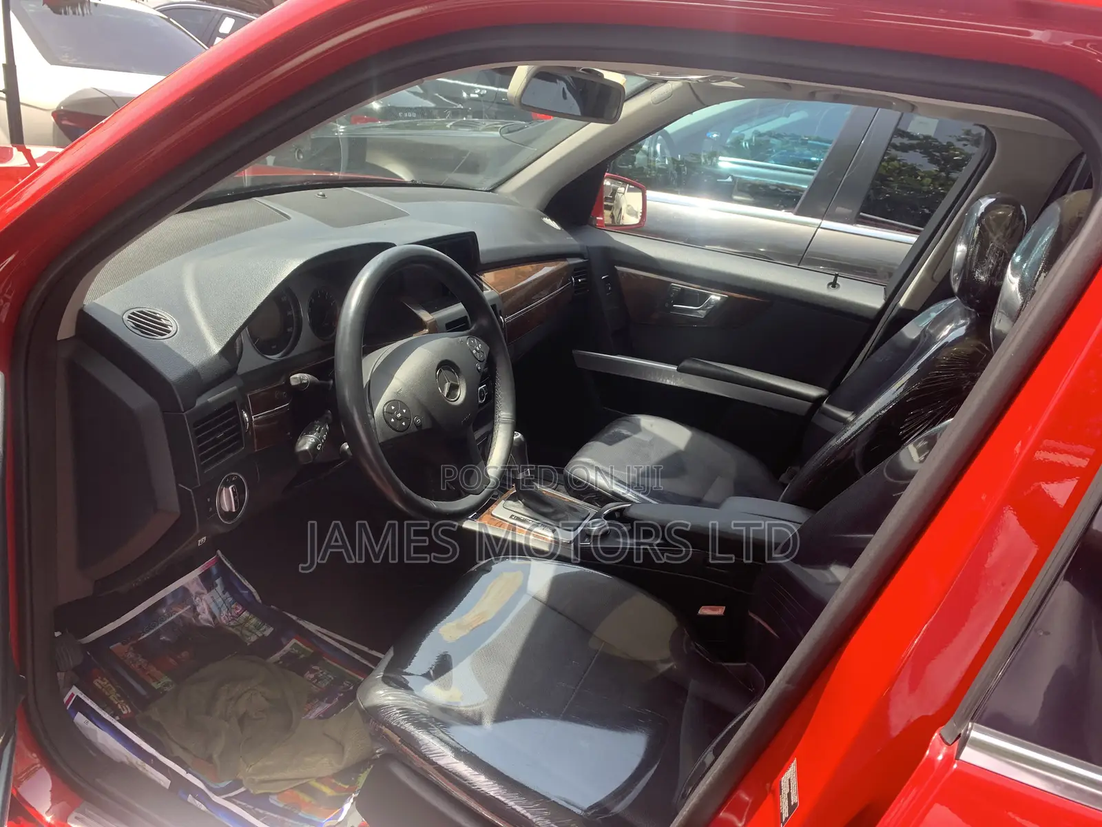 Mercedes-Benz GLK-Class 2011 Red