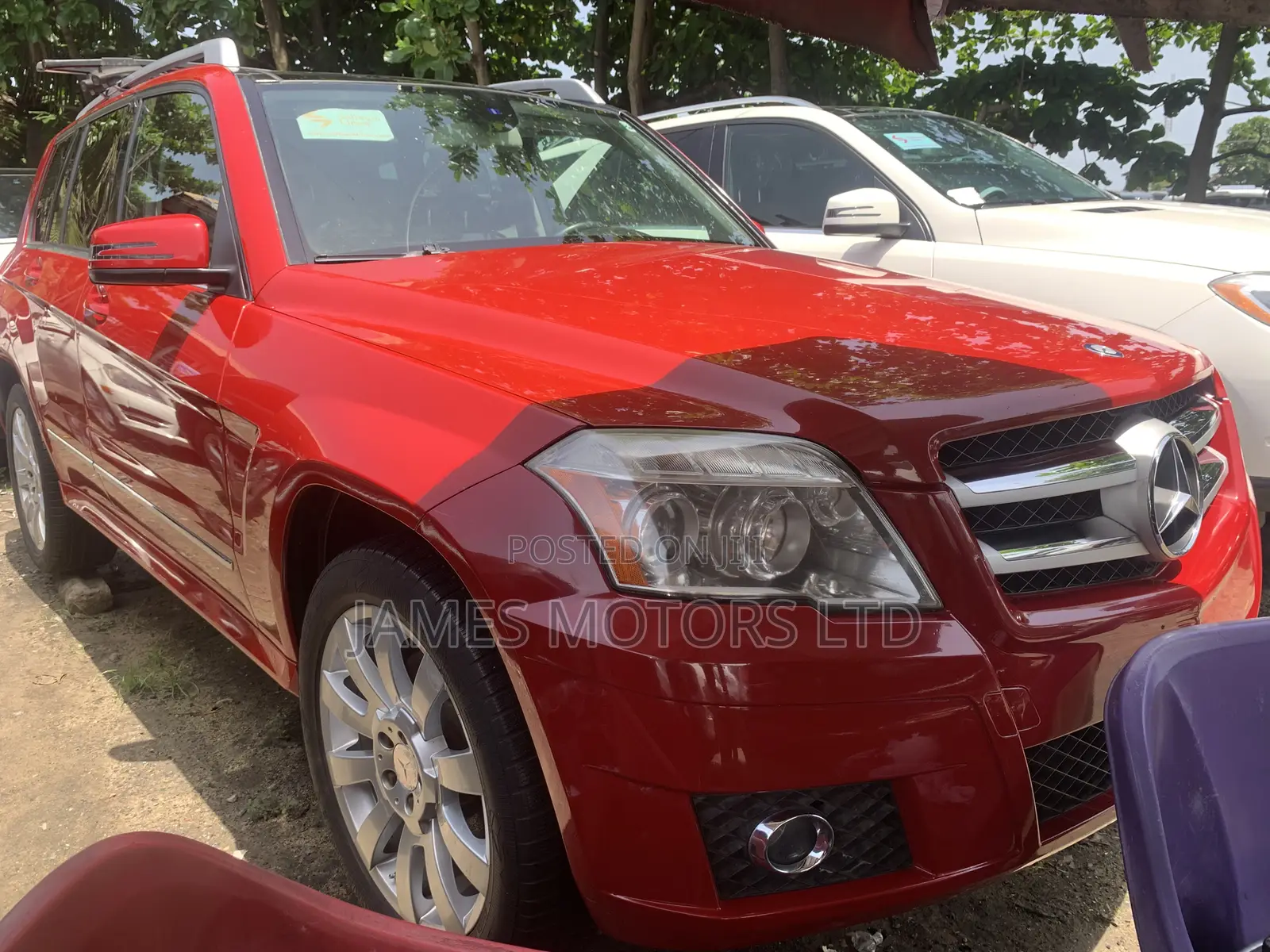 Mercedes-Benz GLK-Class 2011 Red