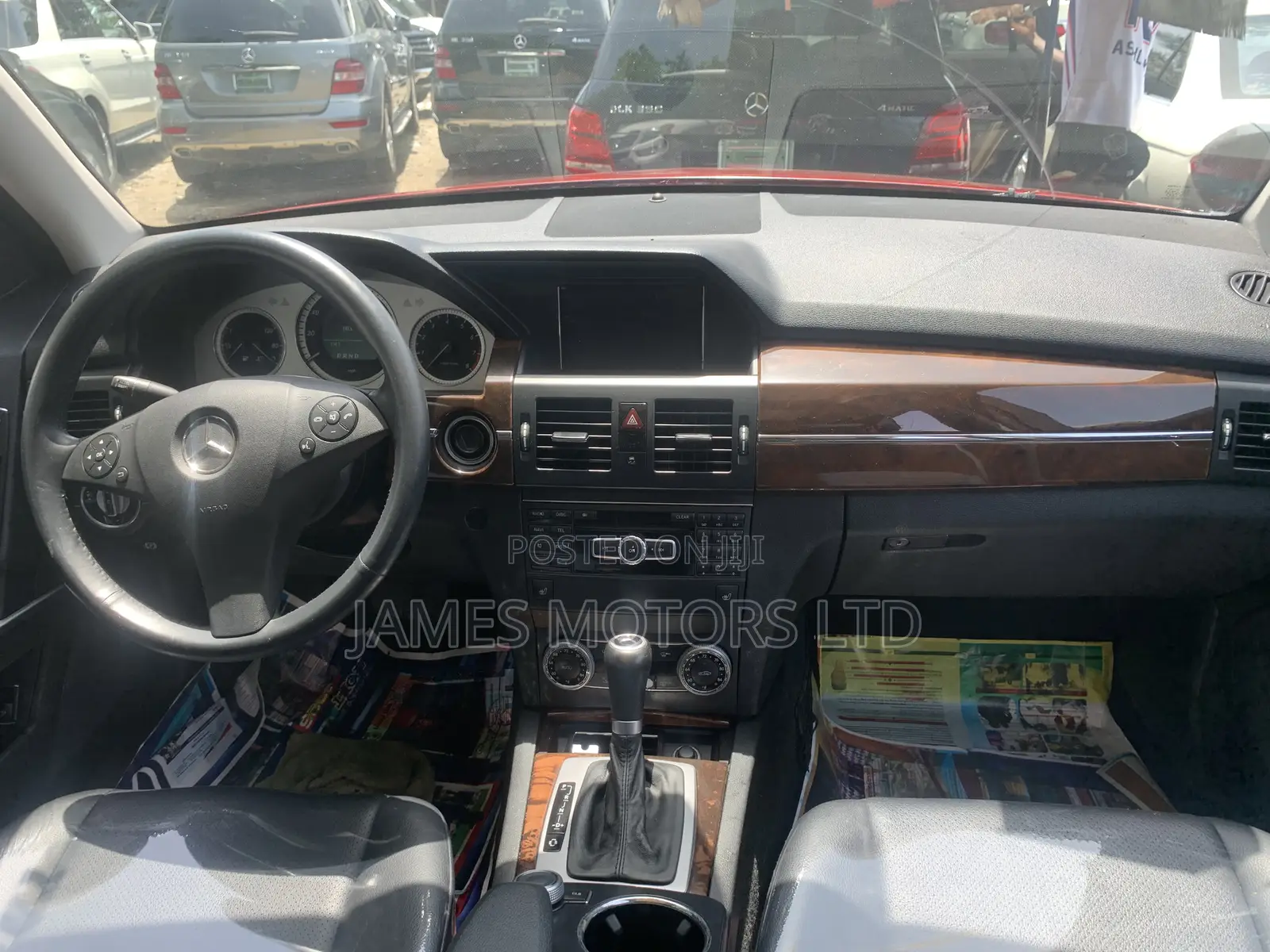 Mercedes-Benz GLK-Class 2011 Red