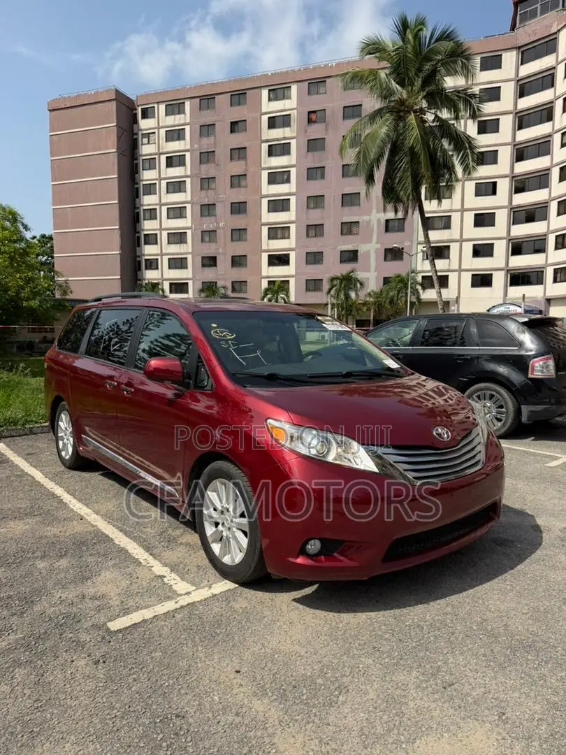 Toyota Sienna Limited 7 Passenger 2011 Red