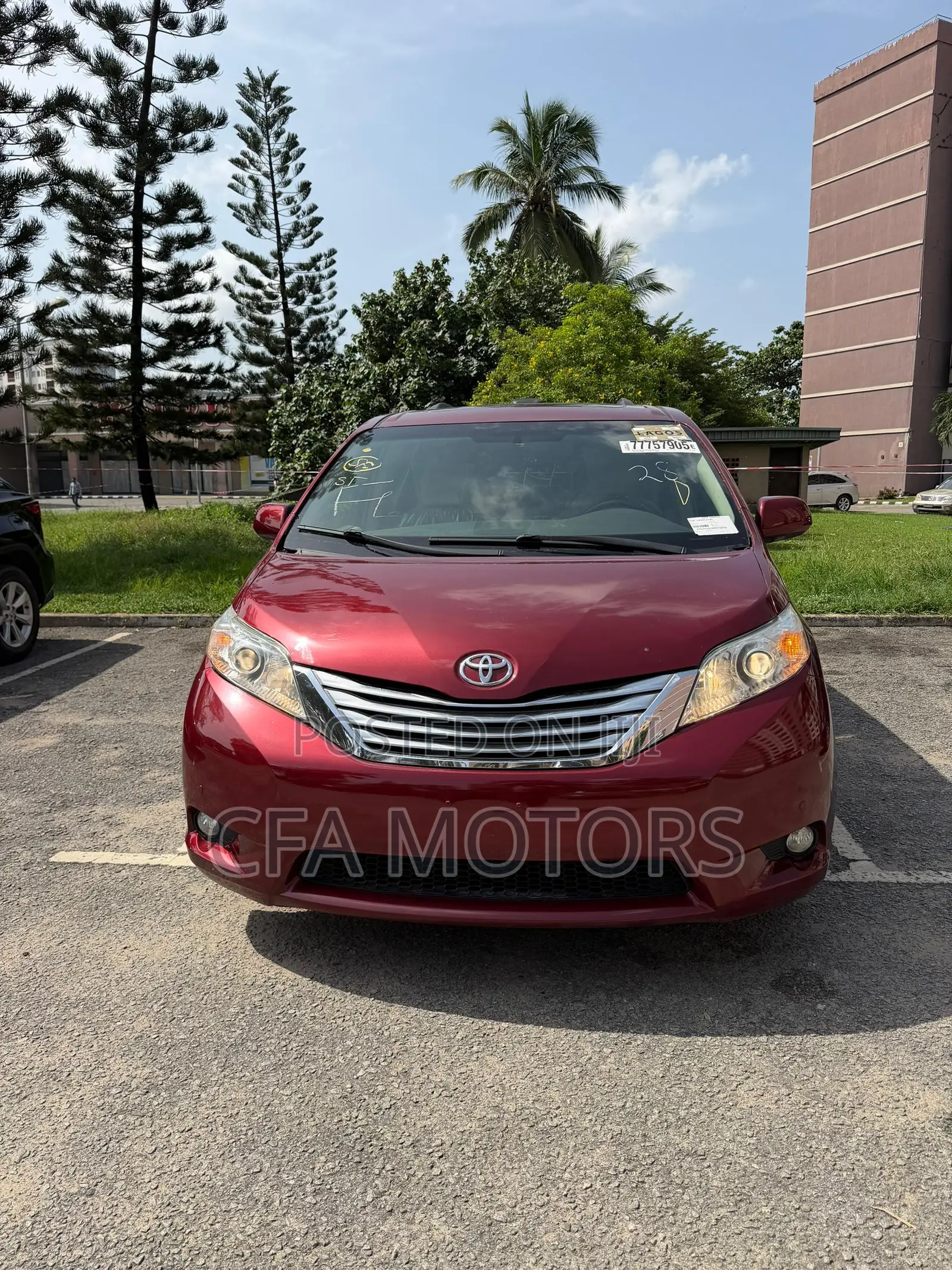 Toyota Sienna Limited 7 Passenger 2011 Red