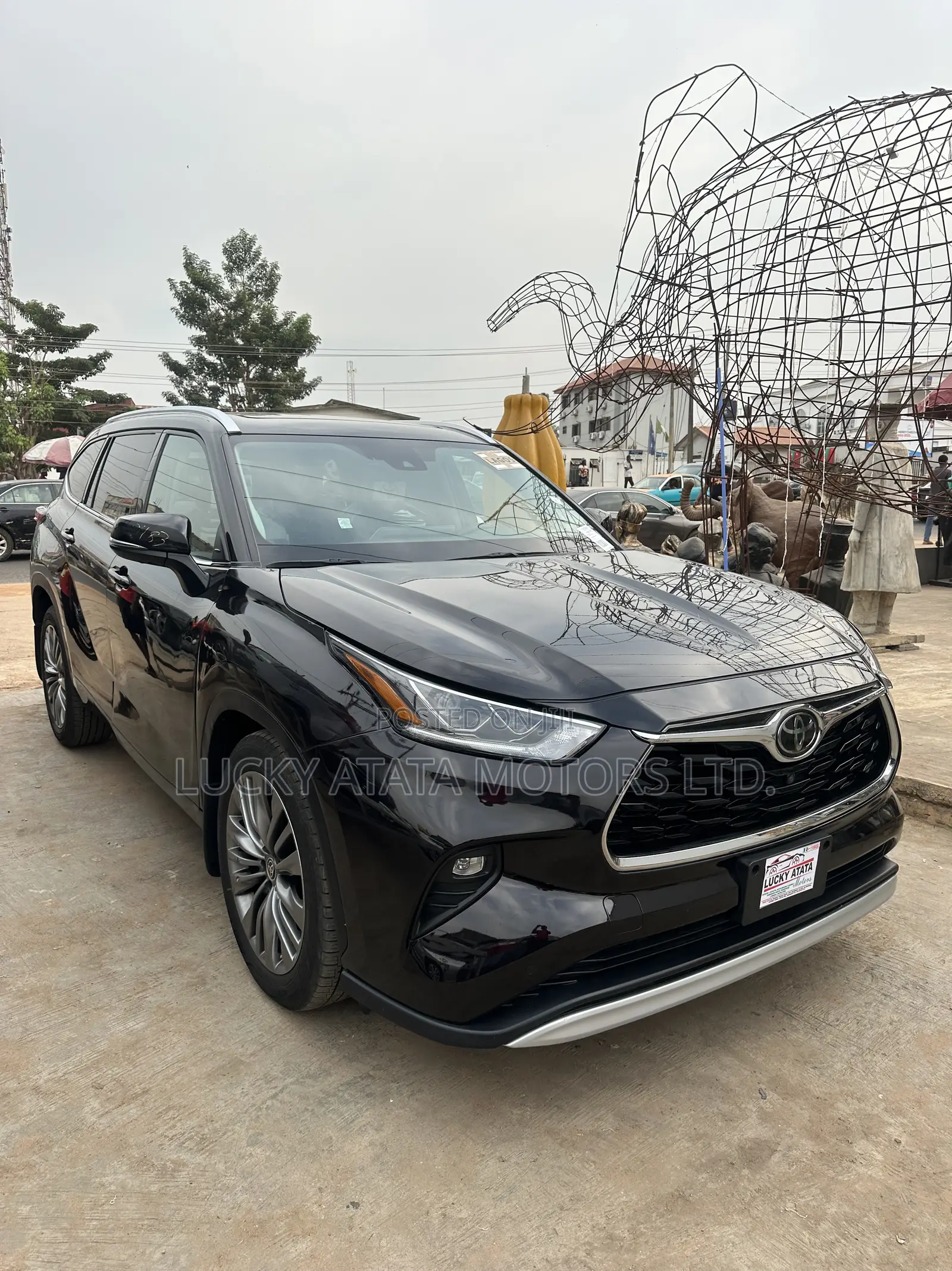 Toyota Highlander Platinum AWD 2020 Black