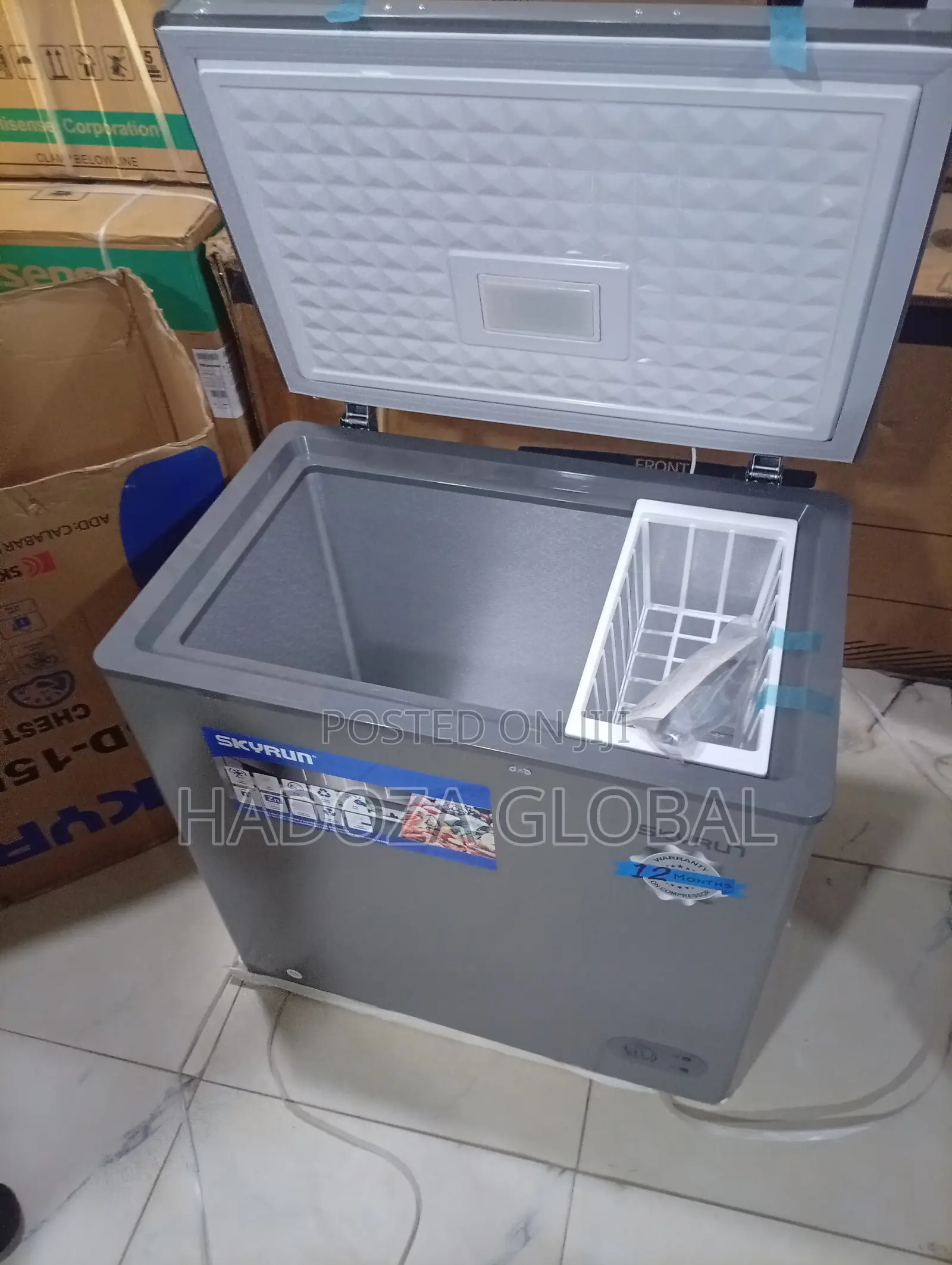 Skyrun Ice Fusion Rapid Freeze Chest Freezer