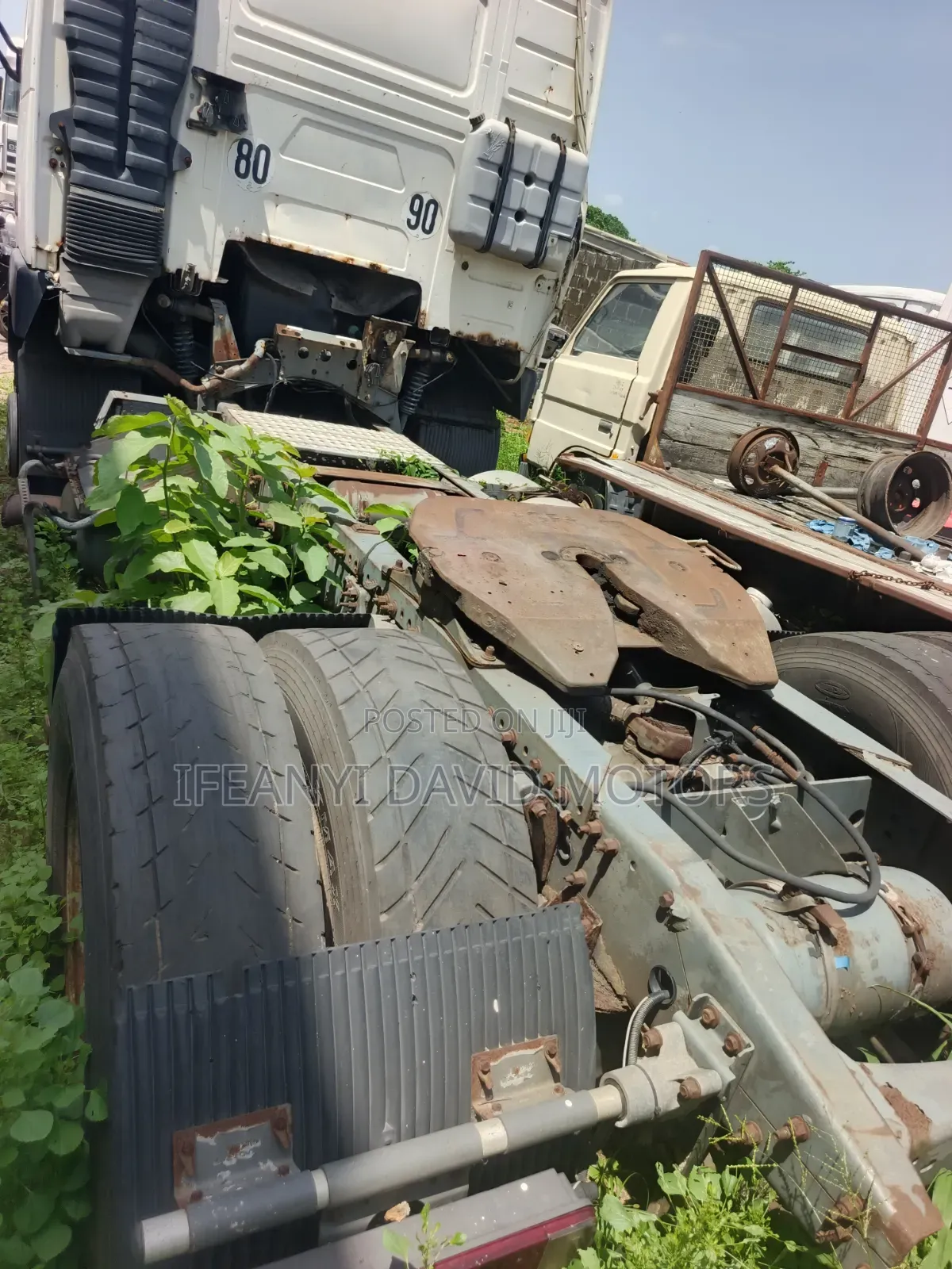 Volvo Fh12 Trailer Head Tokunbo With Custom Paper