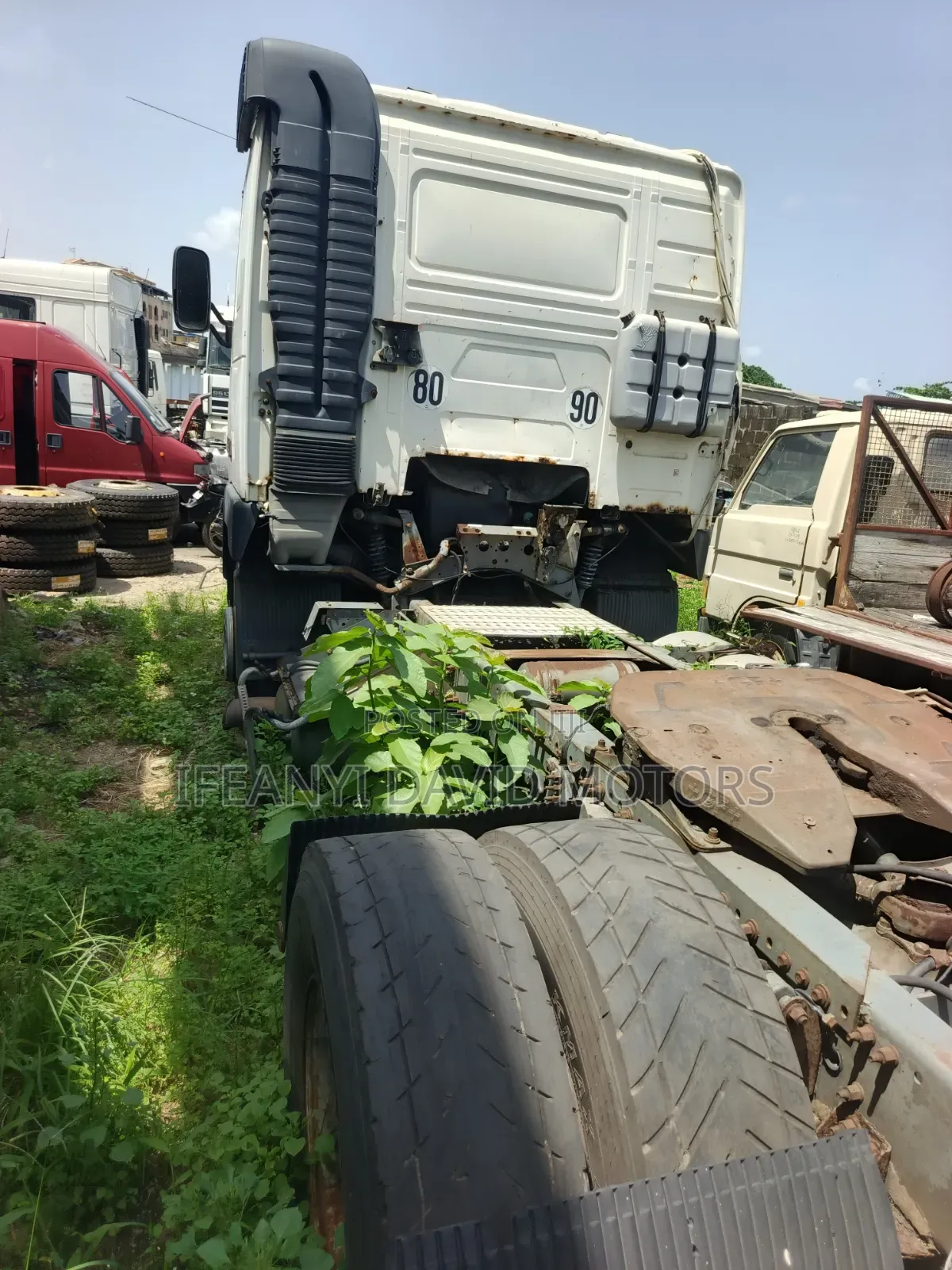 Volvo Fh12 Trailer Head Tokunbo With Custom Paper