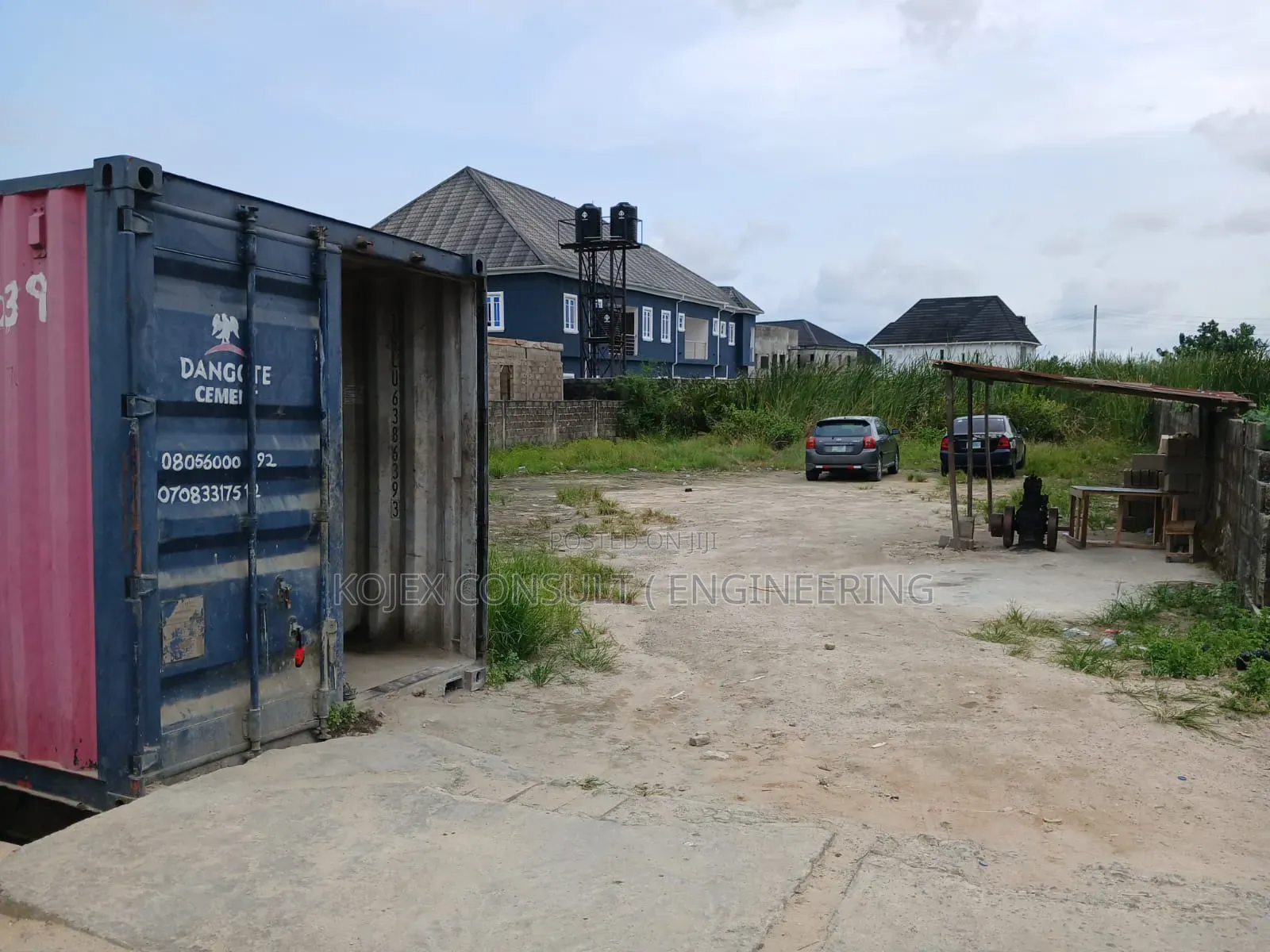 2 Plots of Land, Fenced on a Tarred Road With C-of-O