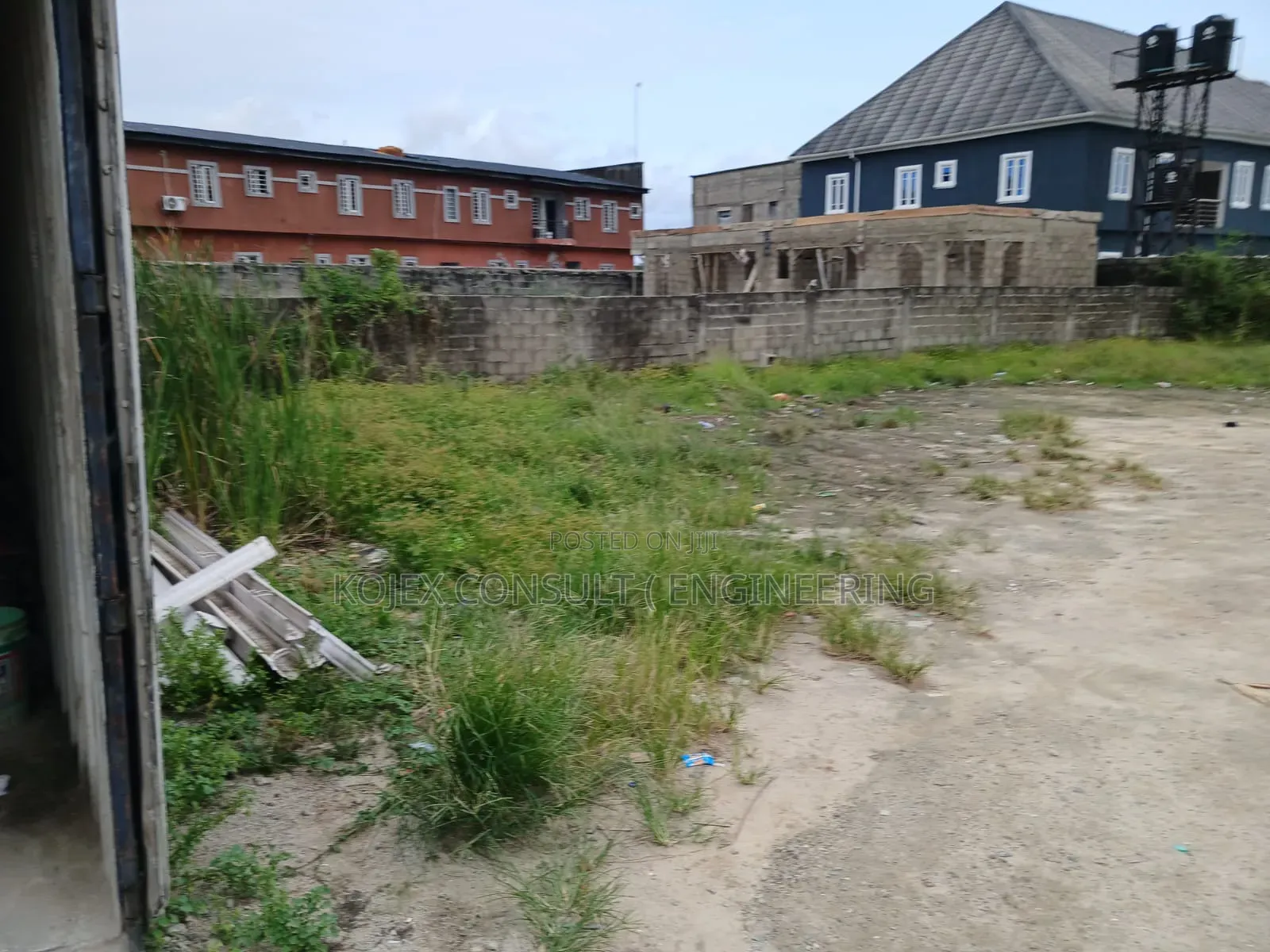 2 Plots of Land, Fenced on a Tarred Road With C-of-O