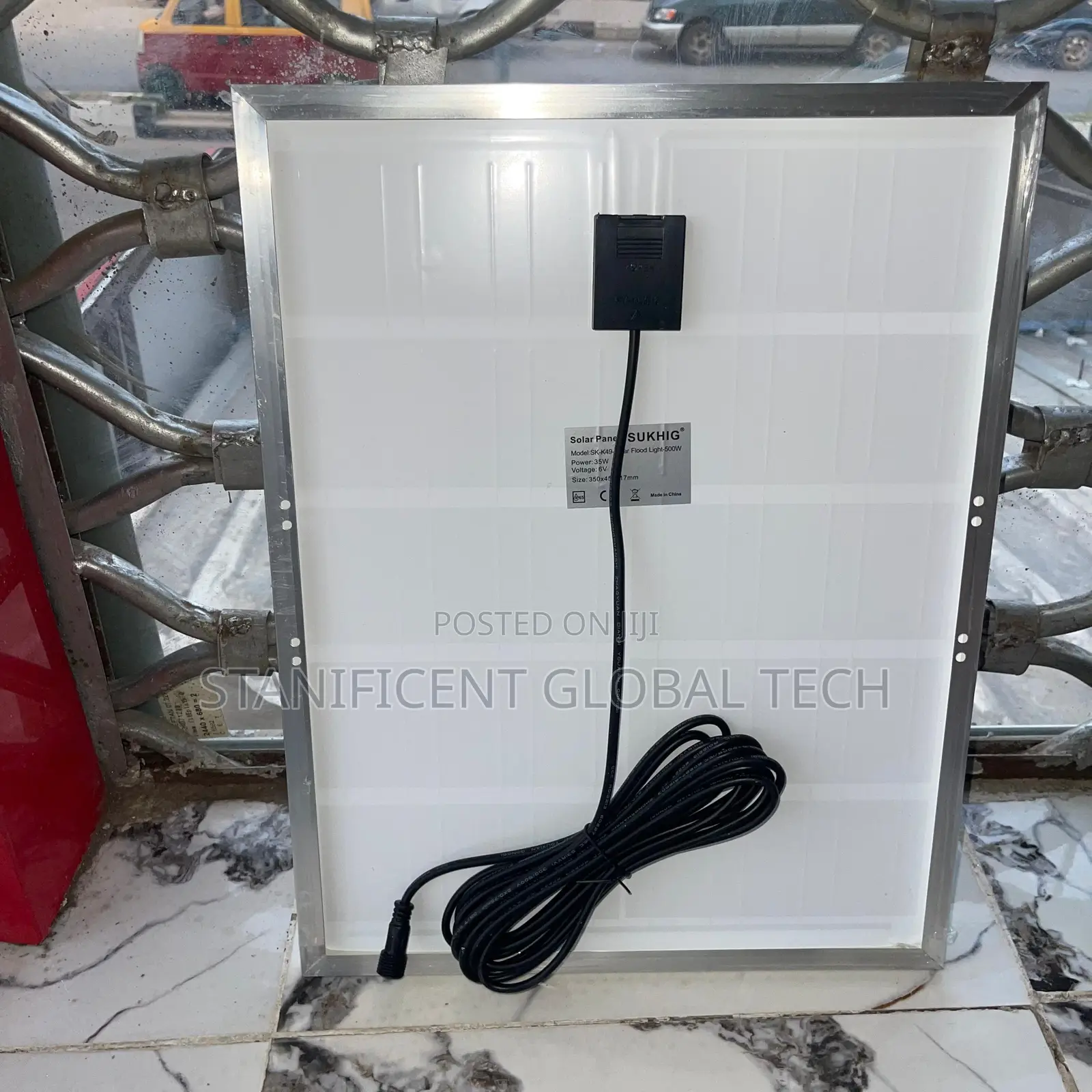 Sukhig 500watts Solar Flood Light With 35watts Solar Panel