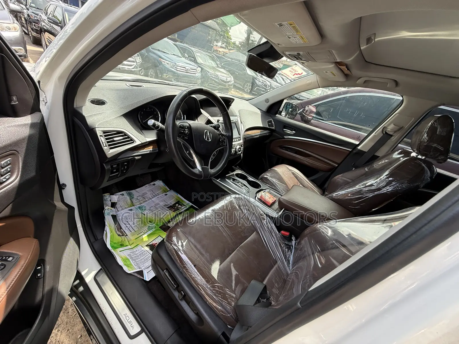 Acura MDX w/Advance & Ent. Pkgs SH-AWD 2018 White