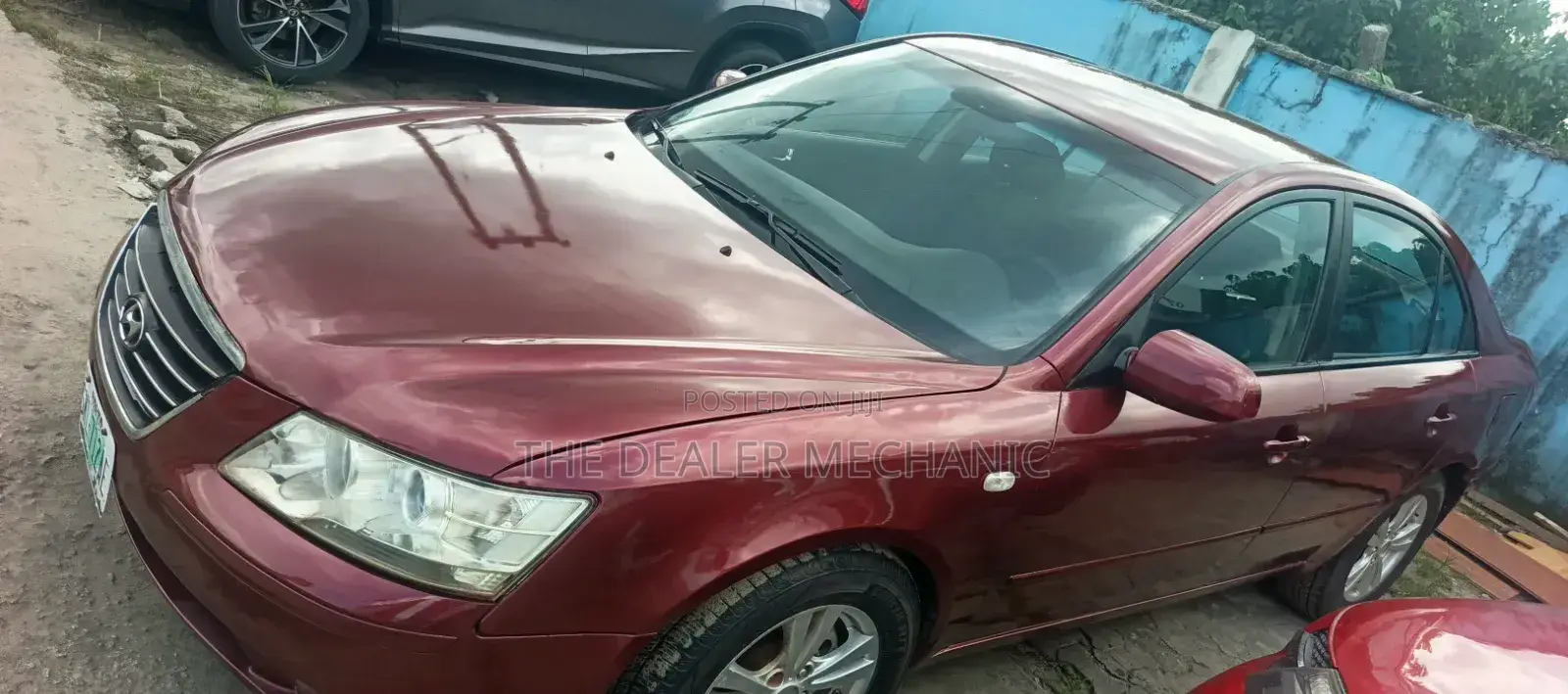 Hyundai Sonata 2008 Red