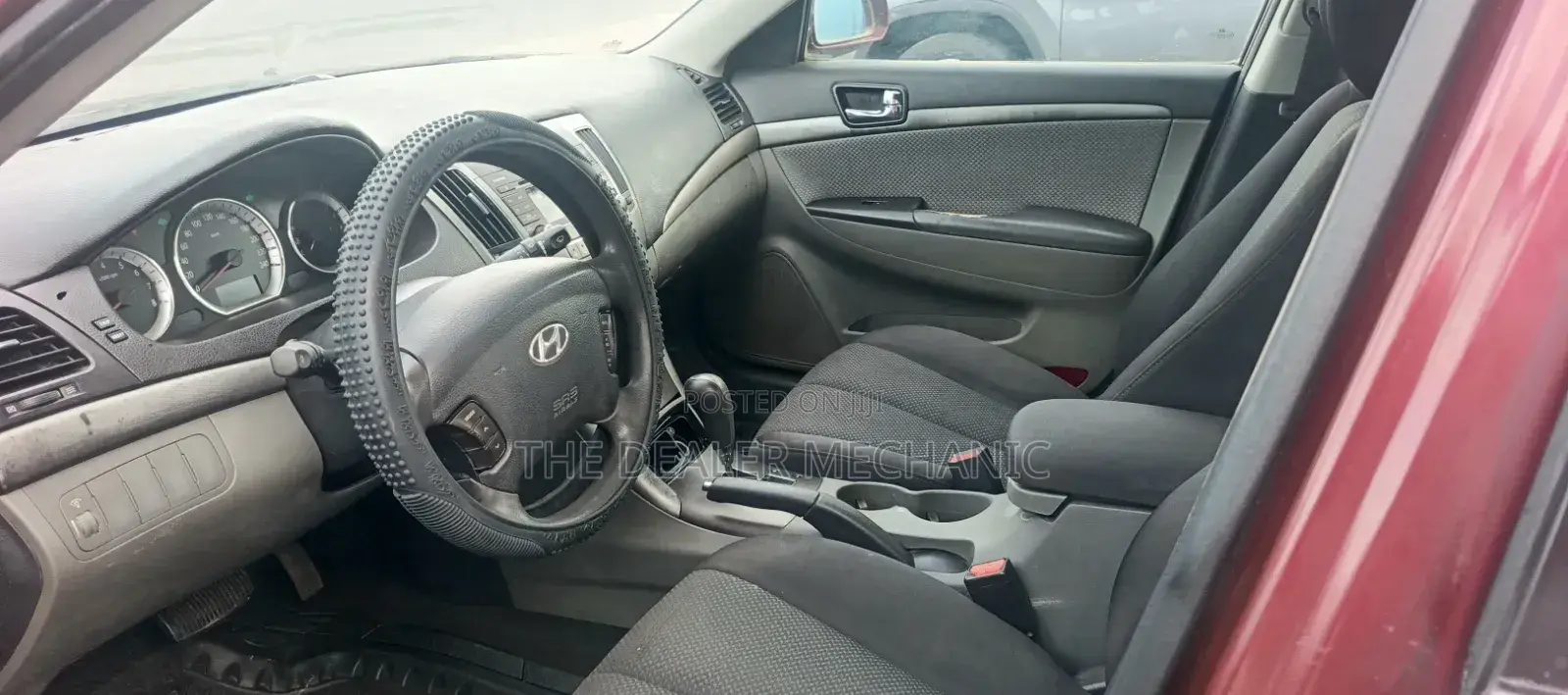 Hyundai Sonata 2008 Red