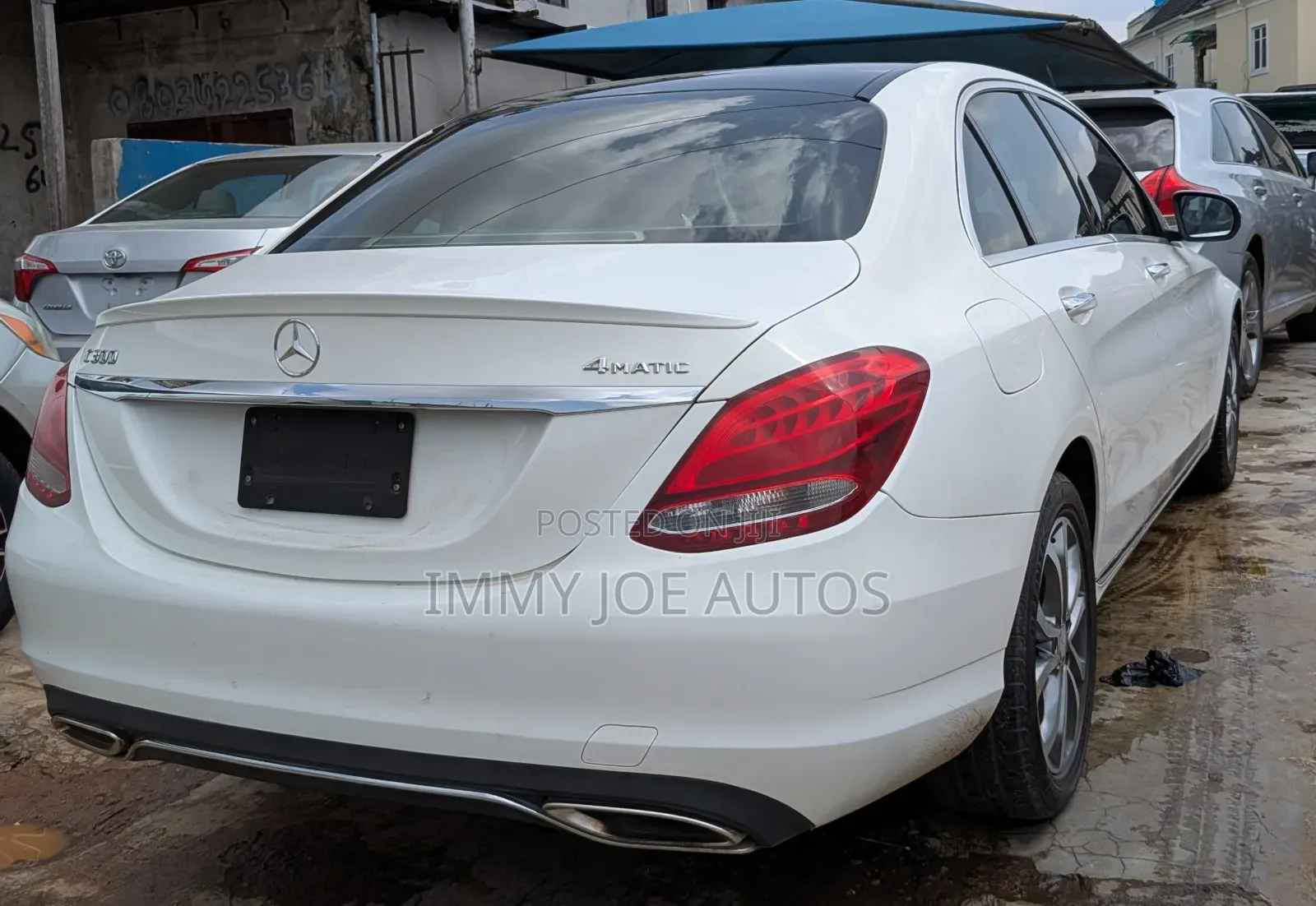 Mercedes-Benz C300 2016 White