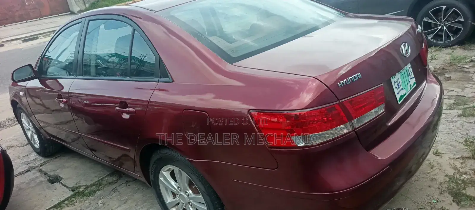 Hyundai Sonata 2008 Red