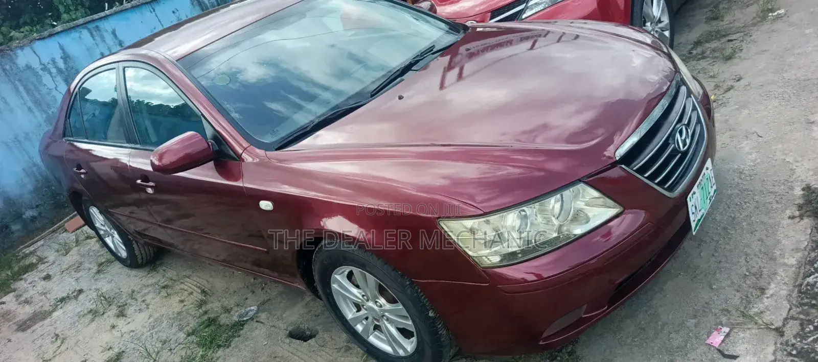 Hyundai Sonata 2008 Red