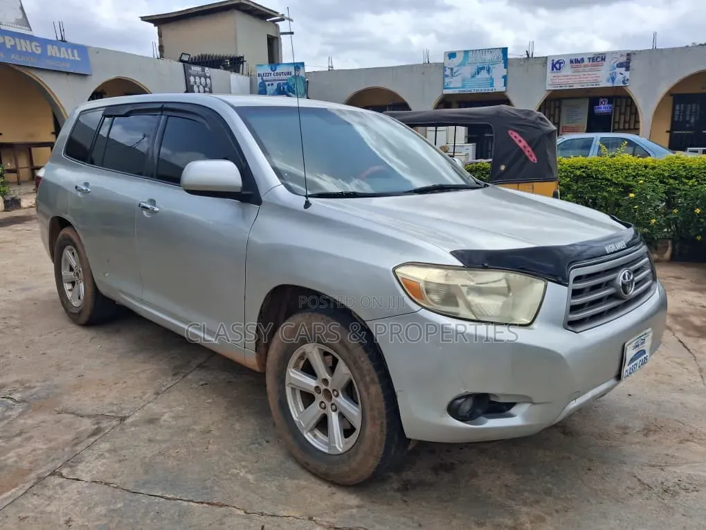 Toyota Highlander 4x4 2008 Silver