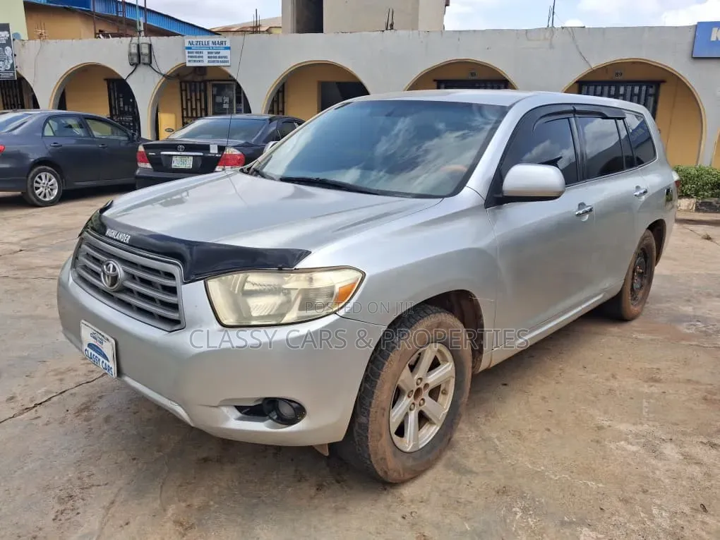 Toyota Highlander 4x4 2008 Silver