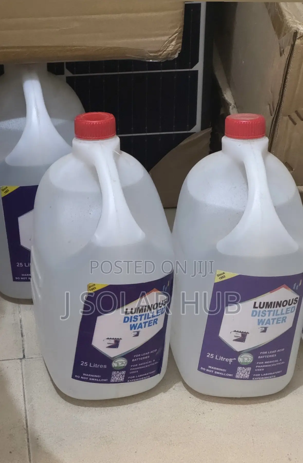 Luminous Distilled Water (5l)