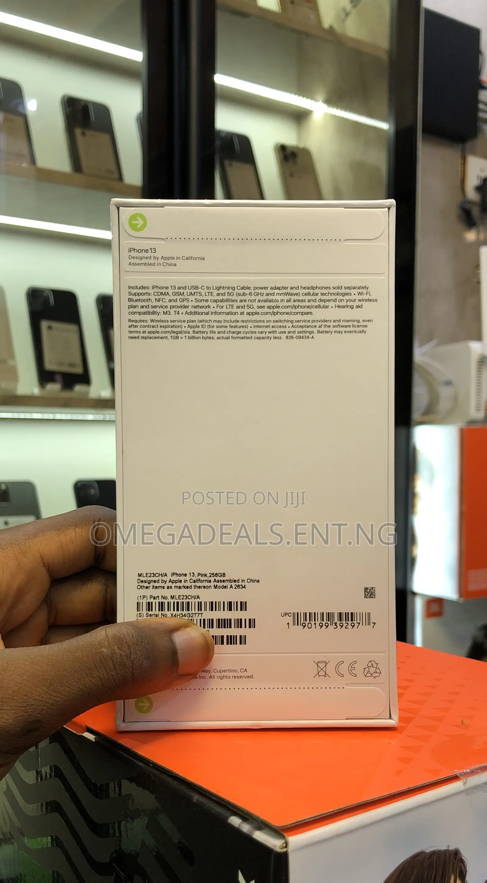 New Apple iPhone 13 256 GB Pink