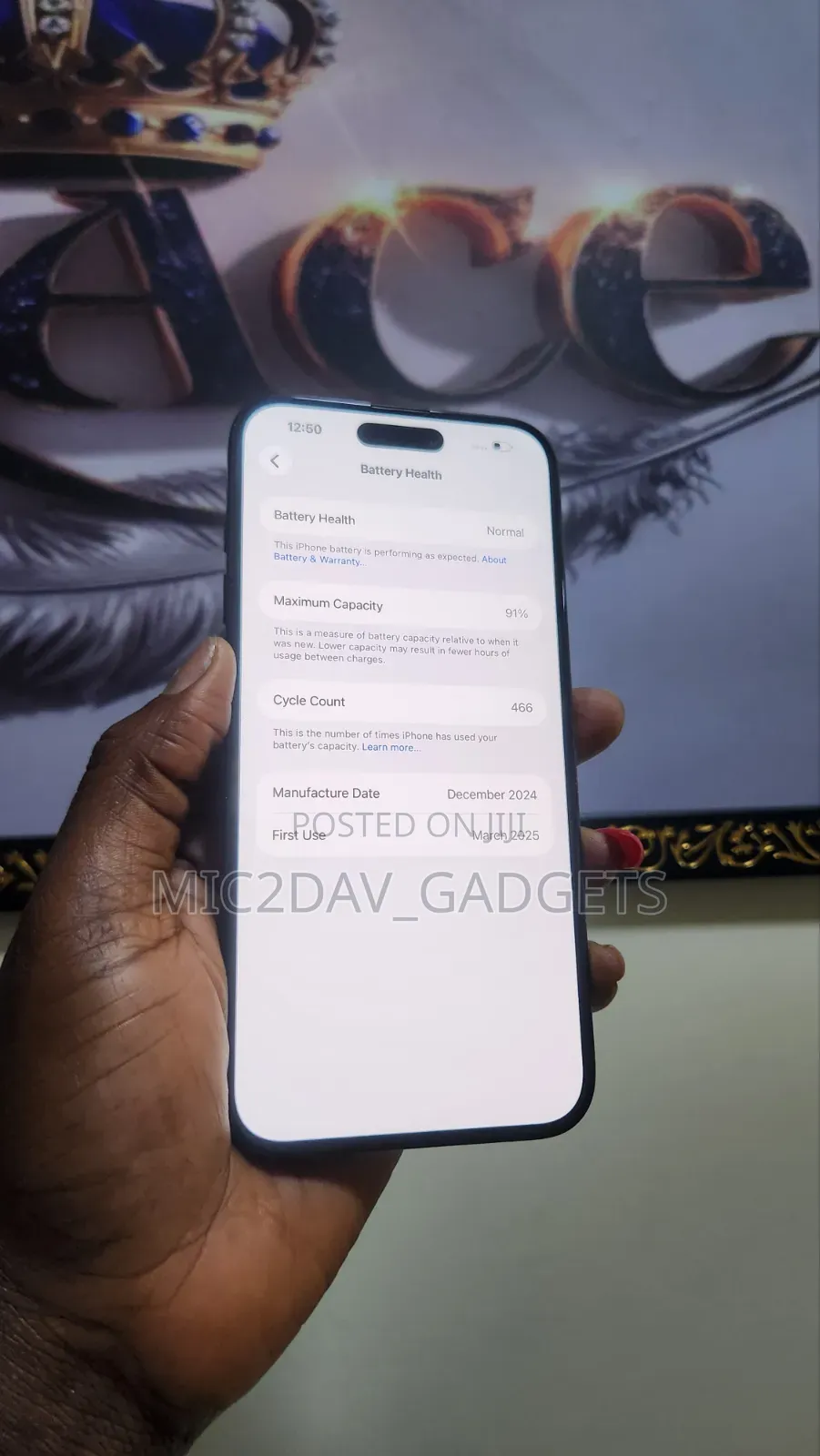 Apple iPhone 16 Plus 128 GB Black