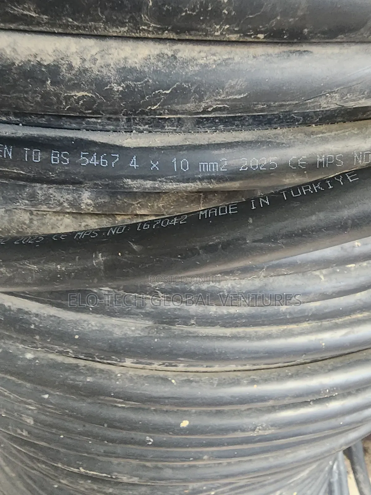 10mm2 4core Armoured Cable Full Gauge