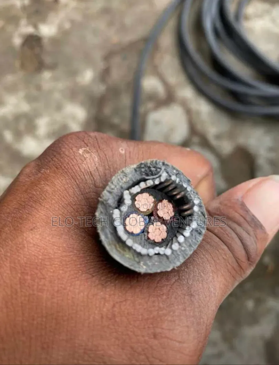 10mm2 4core Armoured Cable Full Gauge