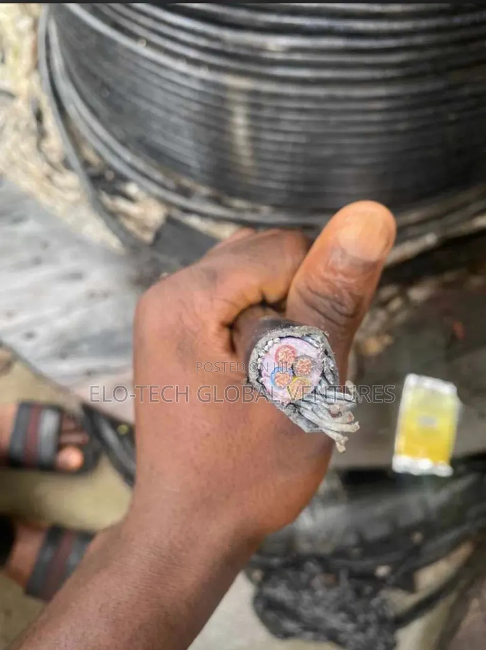 10mm2 4core Armoured Cable Full Gauge