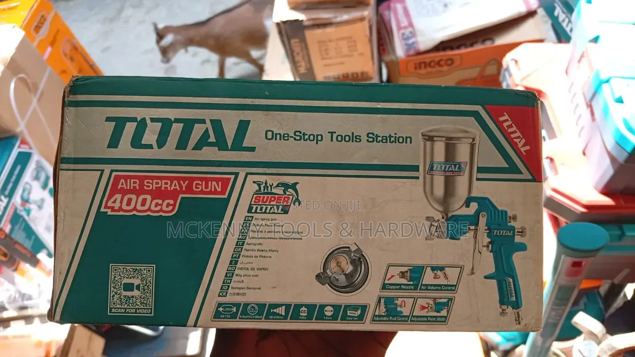 Total Tat10401 Gravity Feed Air Spray Gun.