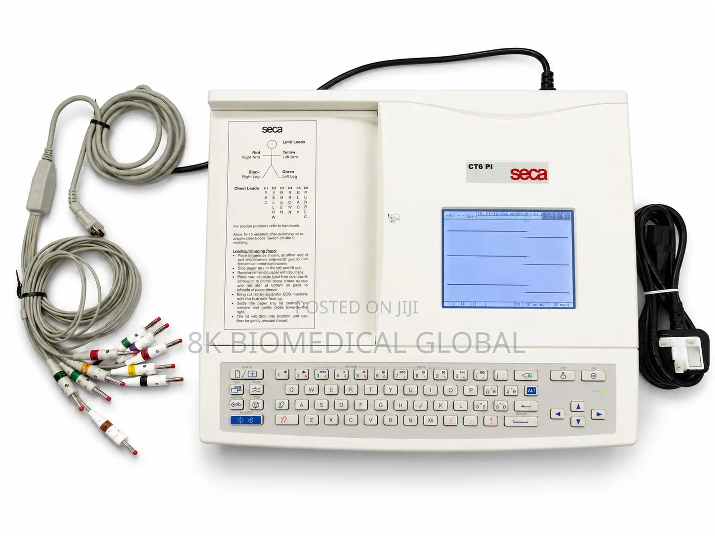 Uk Used Seca Ct6 Pi Resting Ecg/Ekg Machine