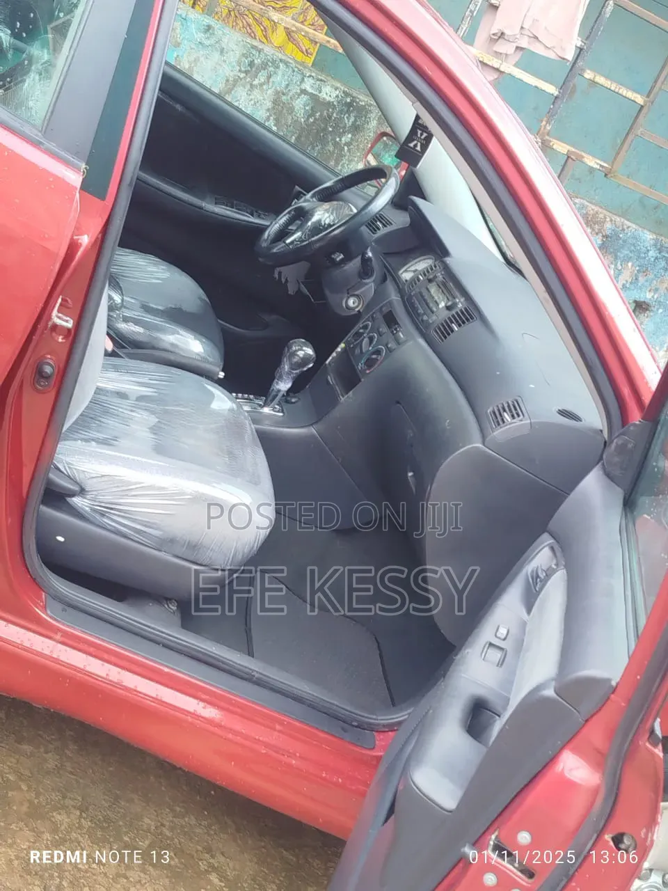 Toyota Corolla S 2007 Red