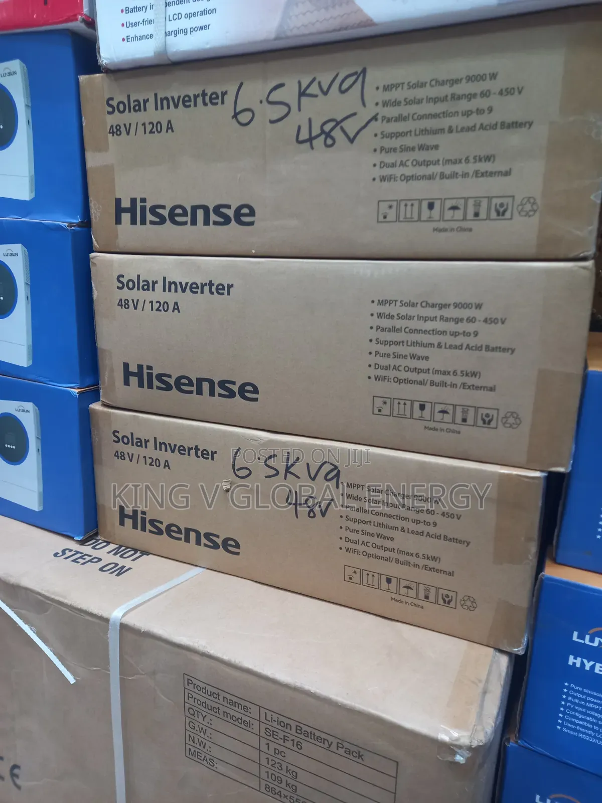 Hisense 6.5kva/48v Hybrid Solar Inverter