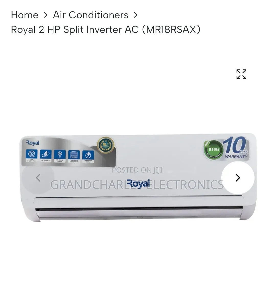 Royal 2hp Split Inverter AC Mr18rsa