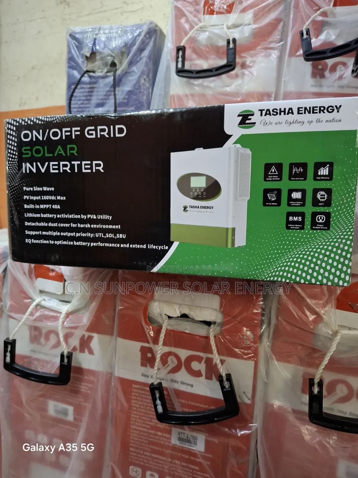 1kva/12v Tasha Energy Hybrid Solar Inverter