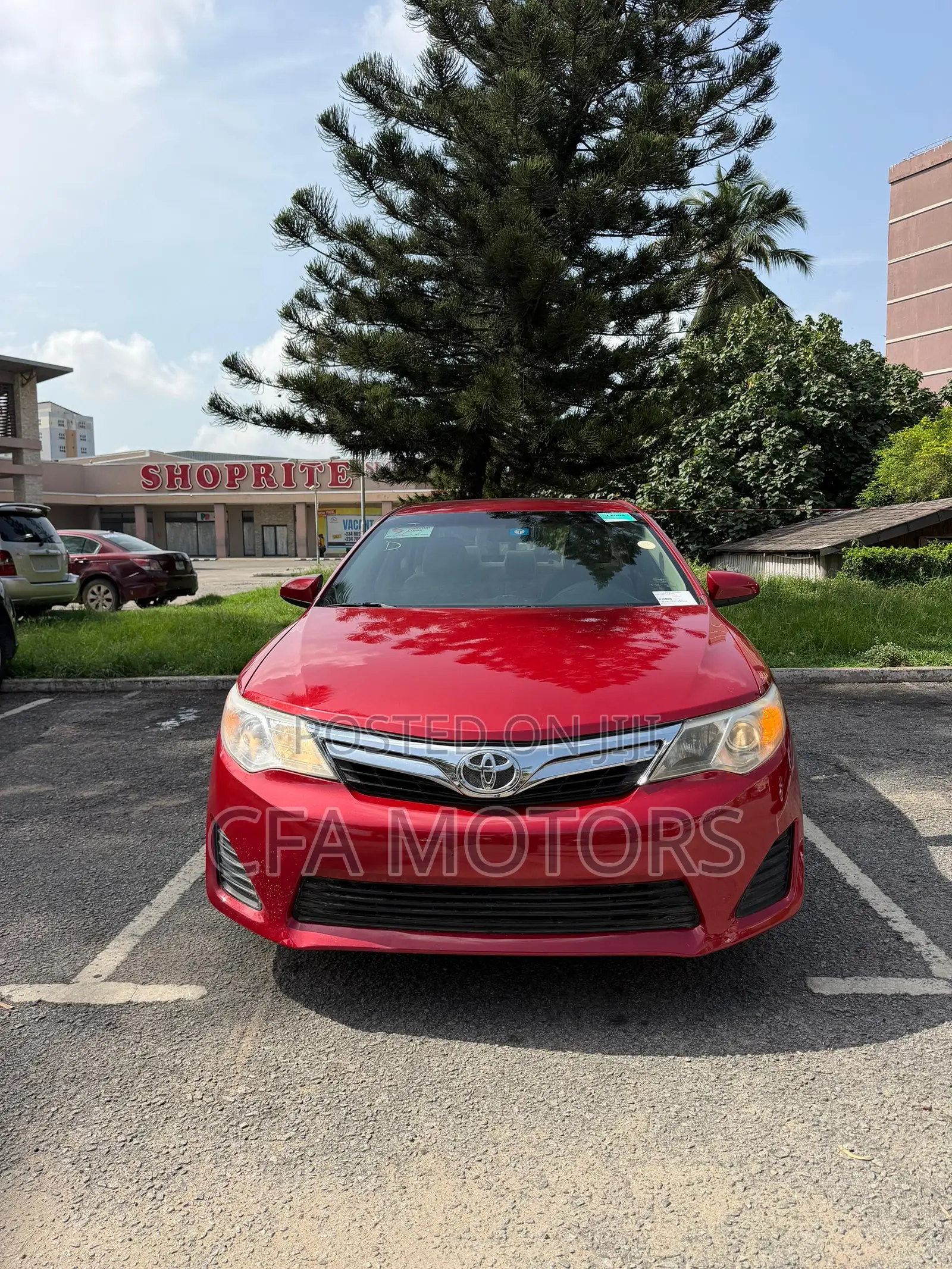 Toyota Camry 2012 Red